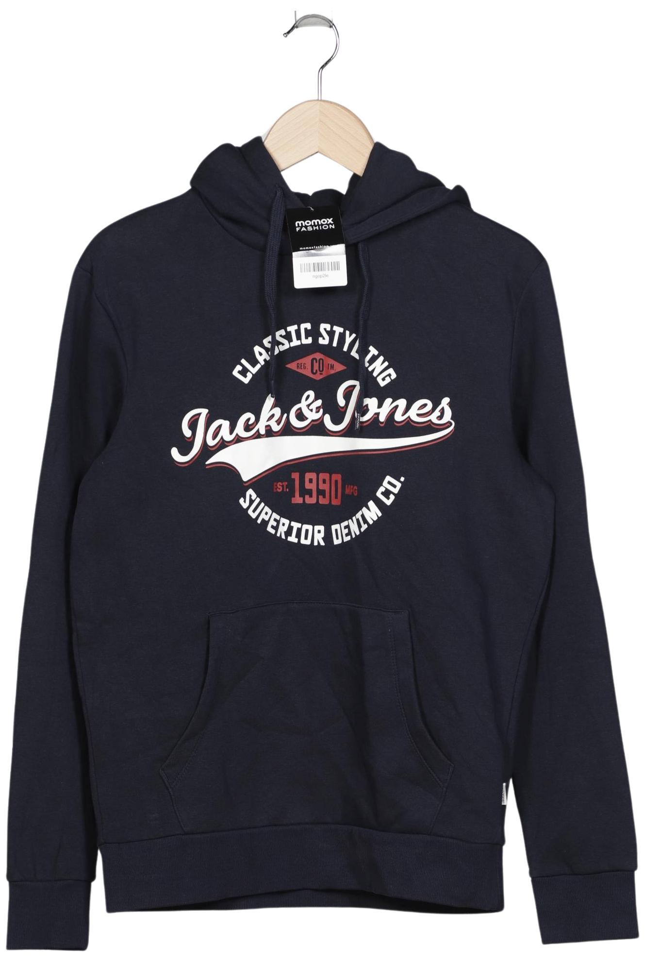 

Jack & Jones Herren Kapuzenpullover, marineblau, Gr. 46