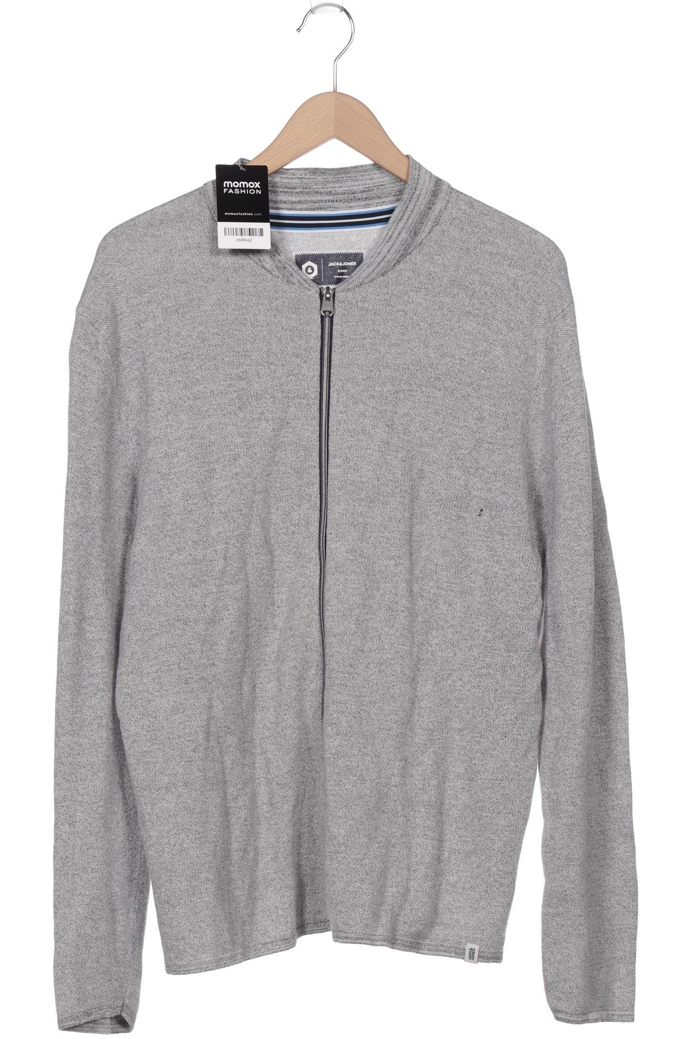 

JACK & JONES Herren Strickjacke, grau