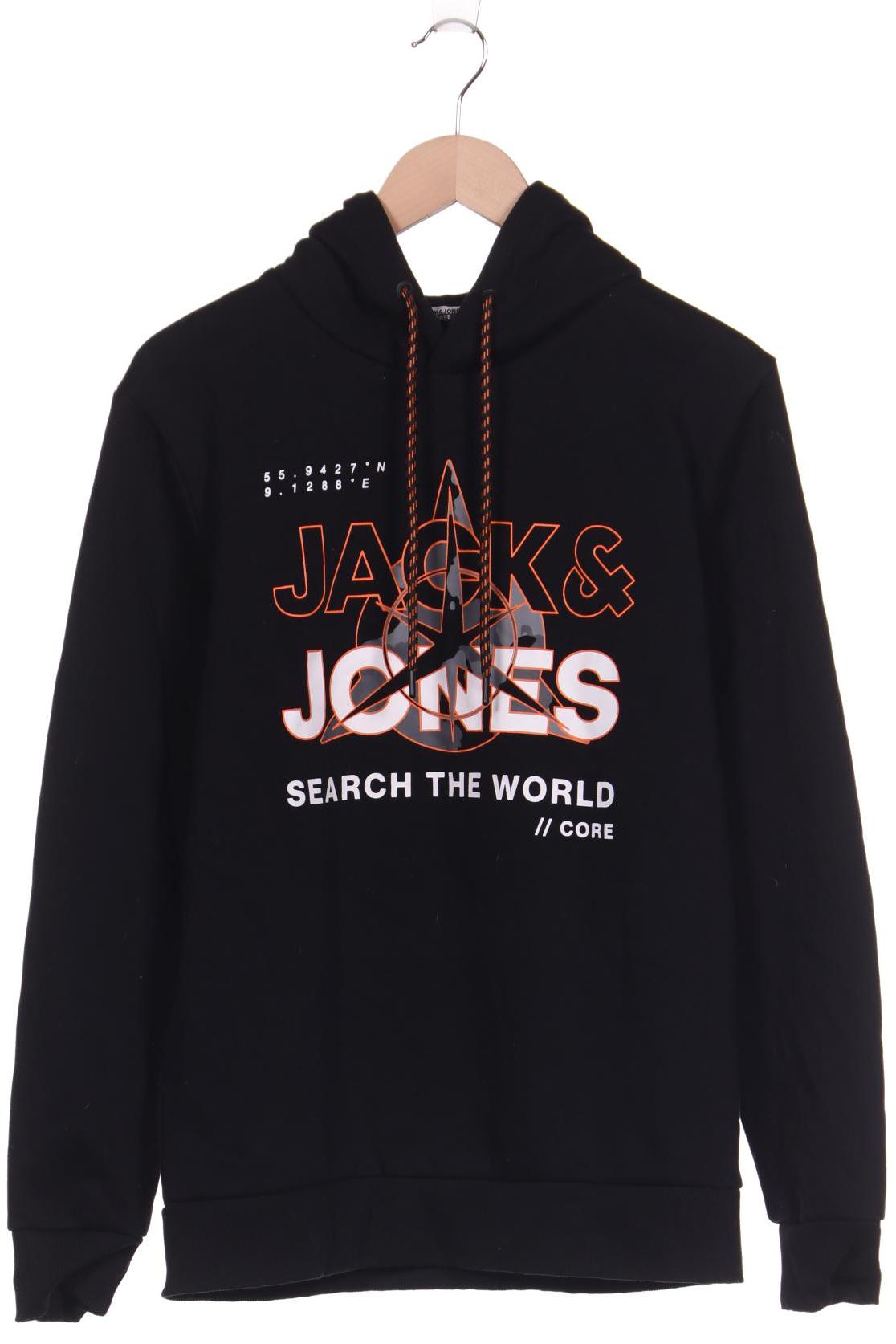 

JACK & JONES Herren Kapuzenpullover, schwarz