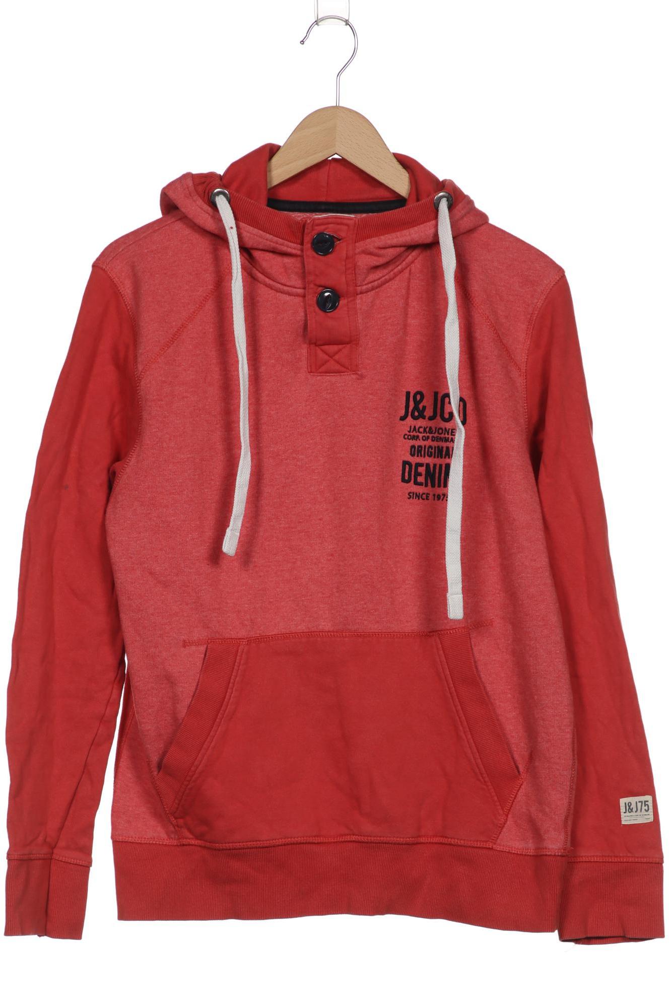 

Jack & Jones Herren Kapuzenpullover, rot, Gr. 52