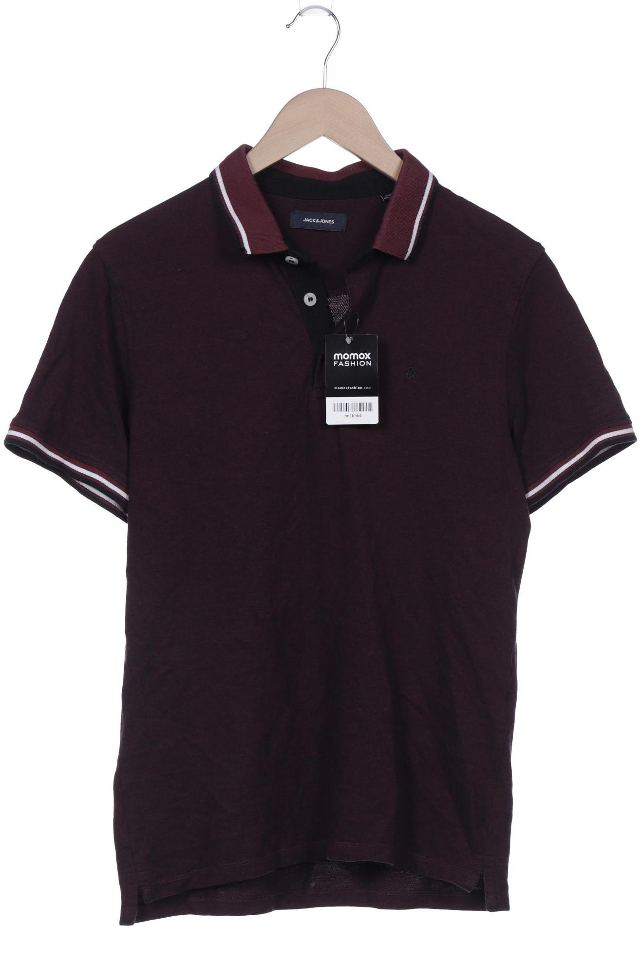 

Jack & Jones Herren Poloshirt, bordeaux, Gr. 52