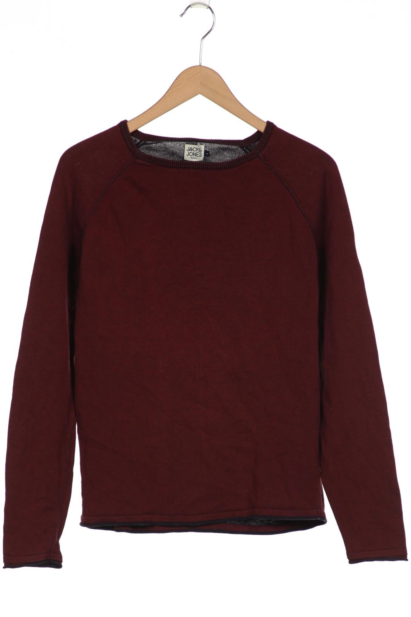 

JACK & JONES Herren Pullover, bordeaux