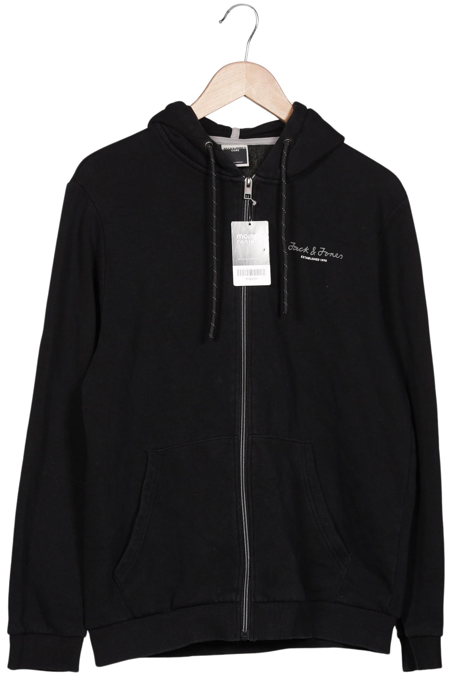 

Jack & Jones Herren Kapuzenpullover, schwarz, Gr. 52