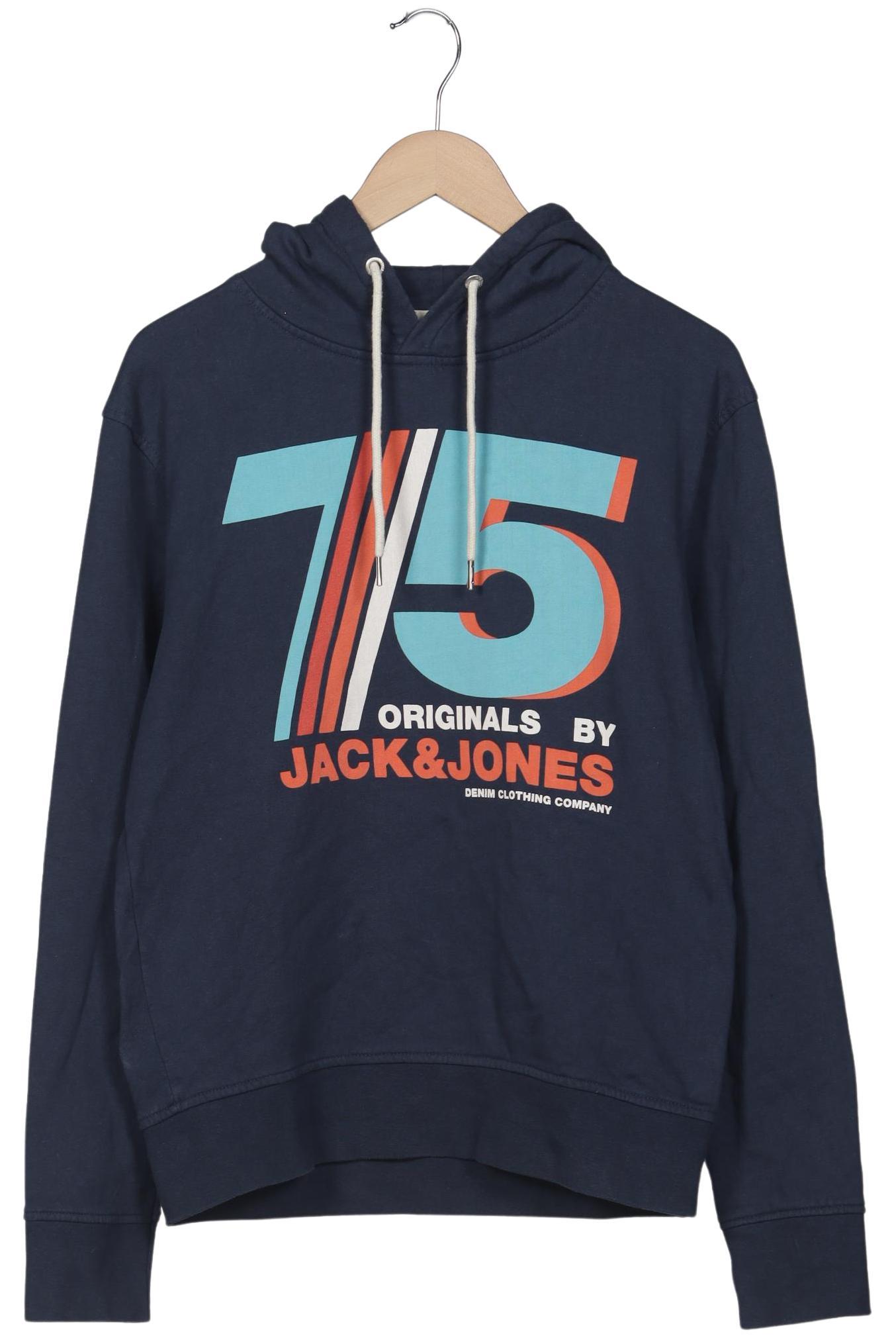 Thumbnail - Jack &amp; Jones Herren Kapuzenpullover, marineblau, Gr. 52