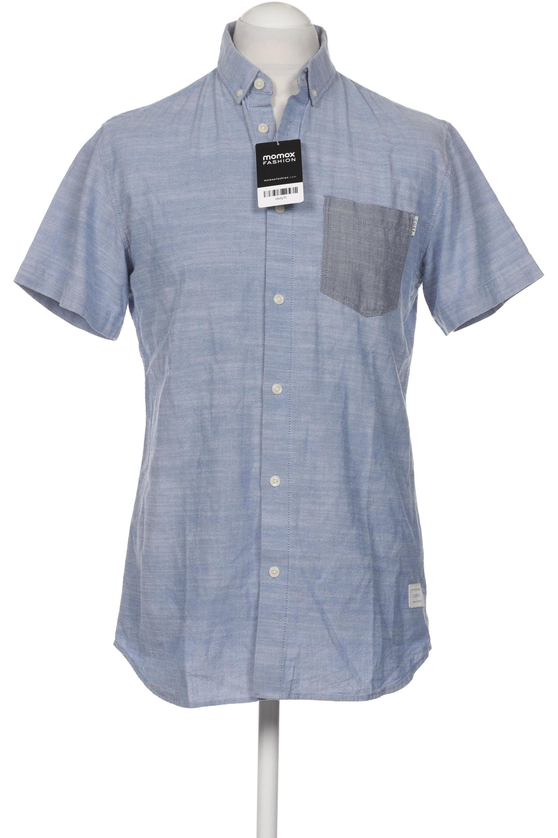 

Jack & Jones Herren Hemd, blau, Gr. 52