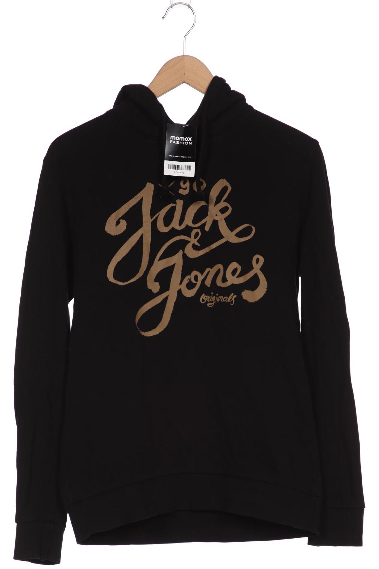 

Jack & Jones Herren Kapuzenpullover, schwarz, Gr. 48