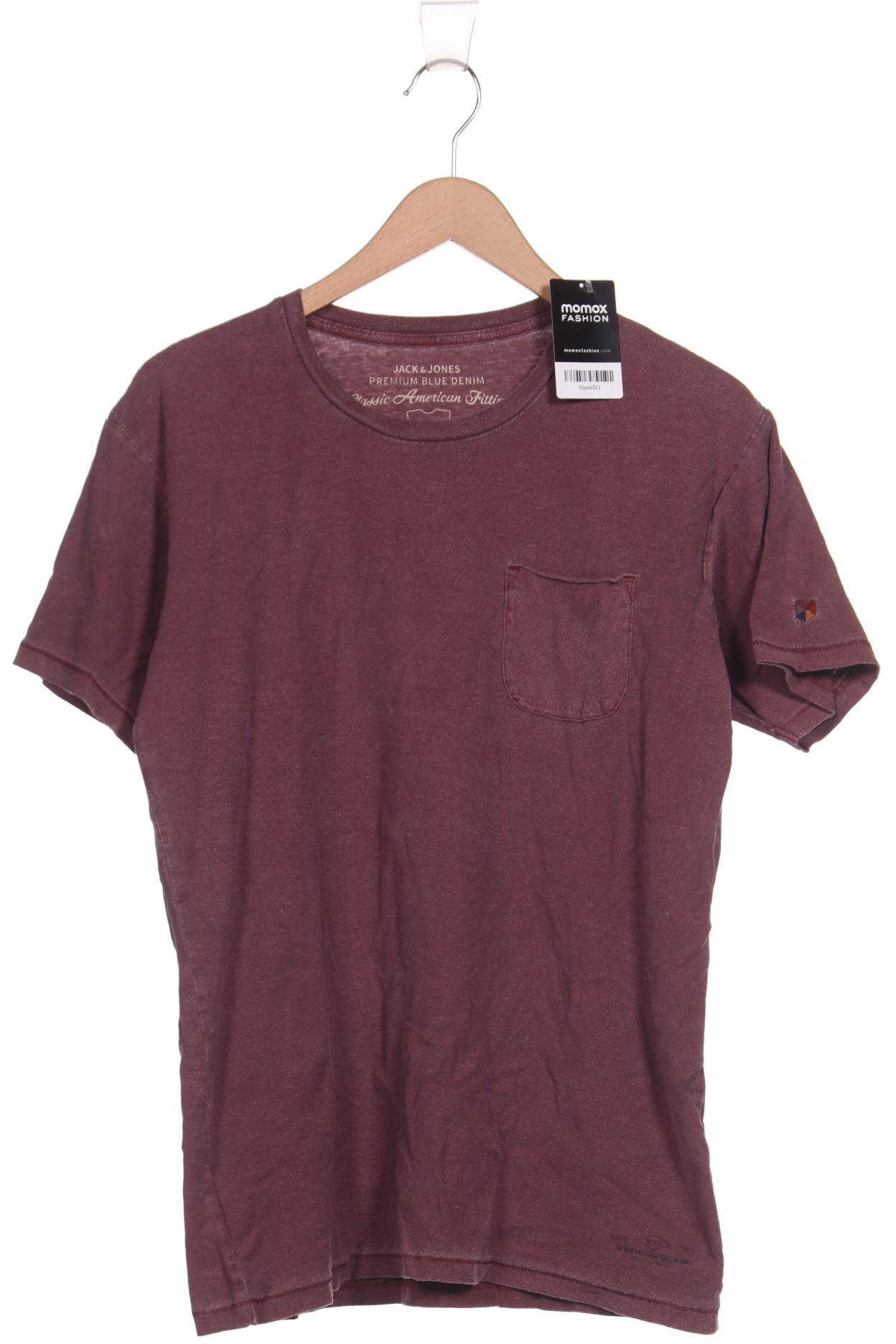 

Jack & Jones Herren T-Shirt, bordeaux, Gr. 46