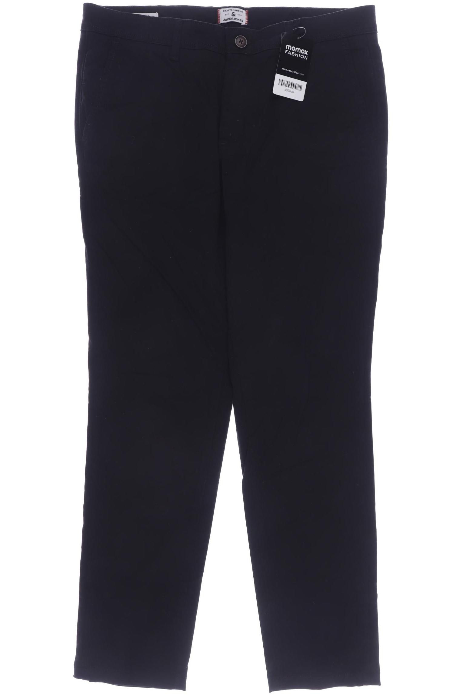 

JACK & JONES Herren Stoffhose, schwarz