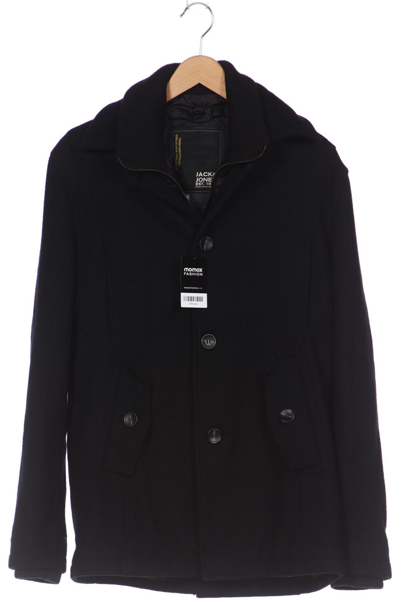 

JACK & JONES Herren Mantel, schwarz