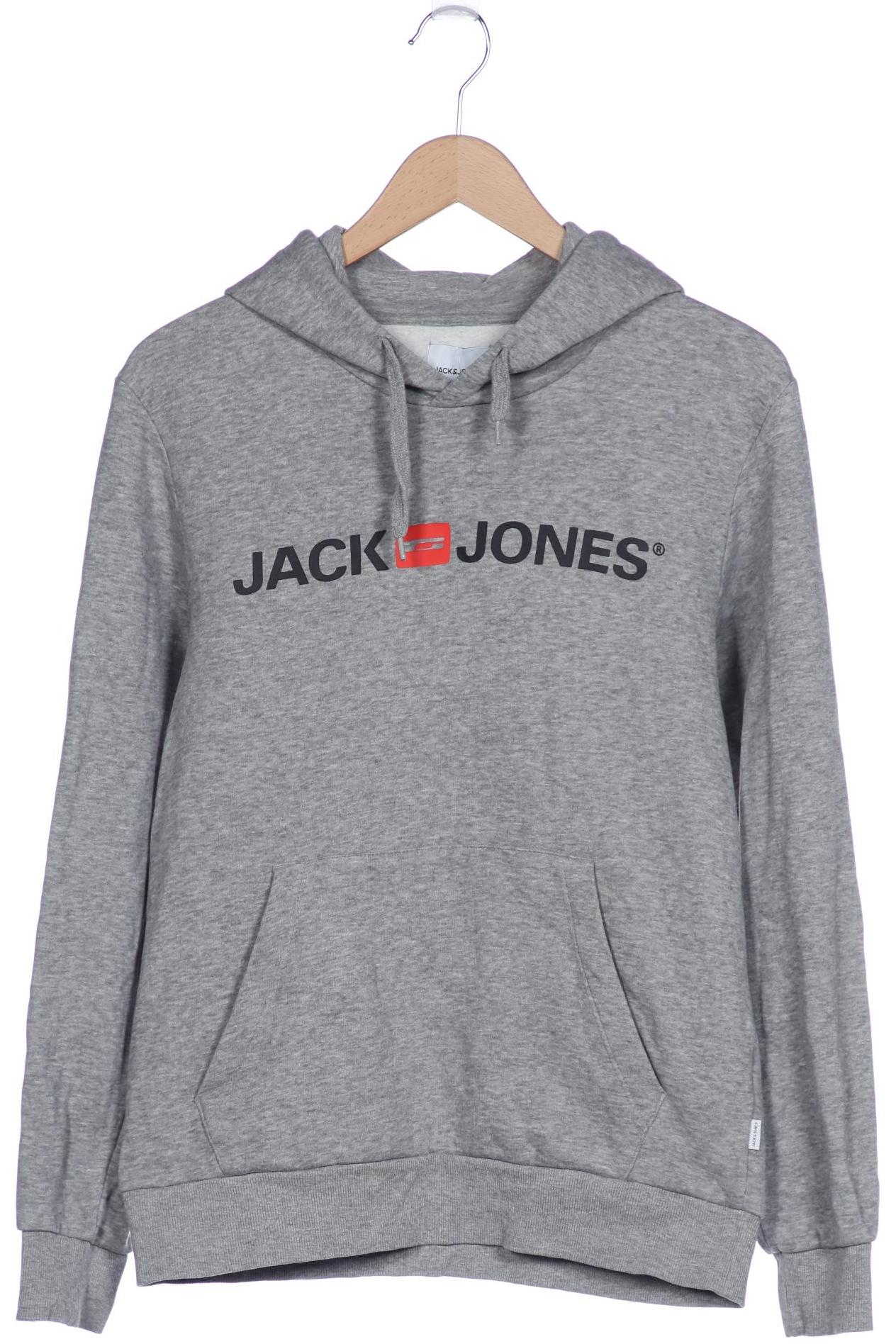 

JACK & JONES Herren Kapuzenpullover, grau