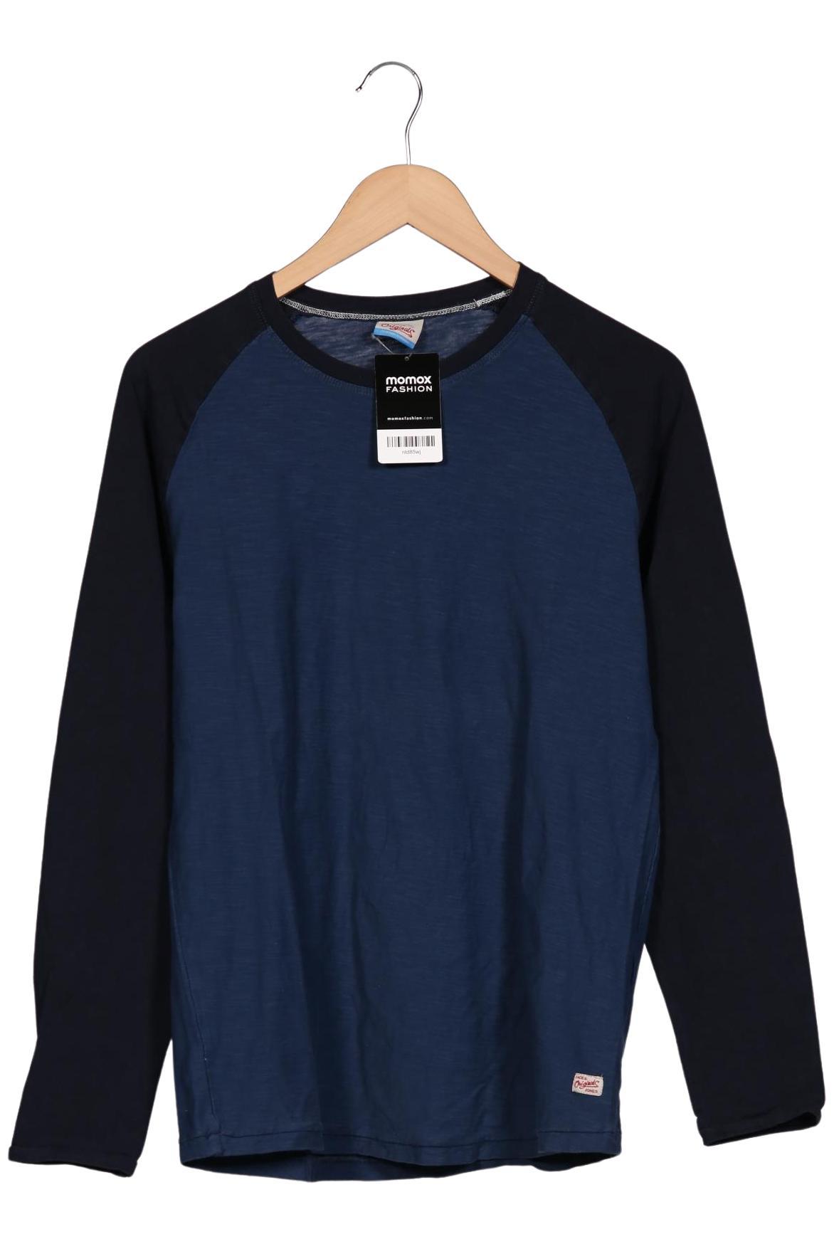 

Jack & Jones Herren Langarmshirt, marineblau, Gr. 48