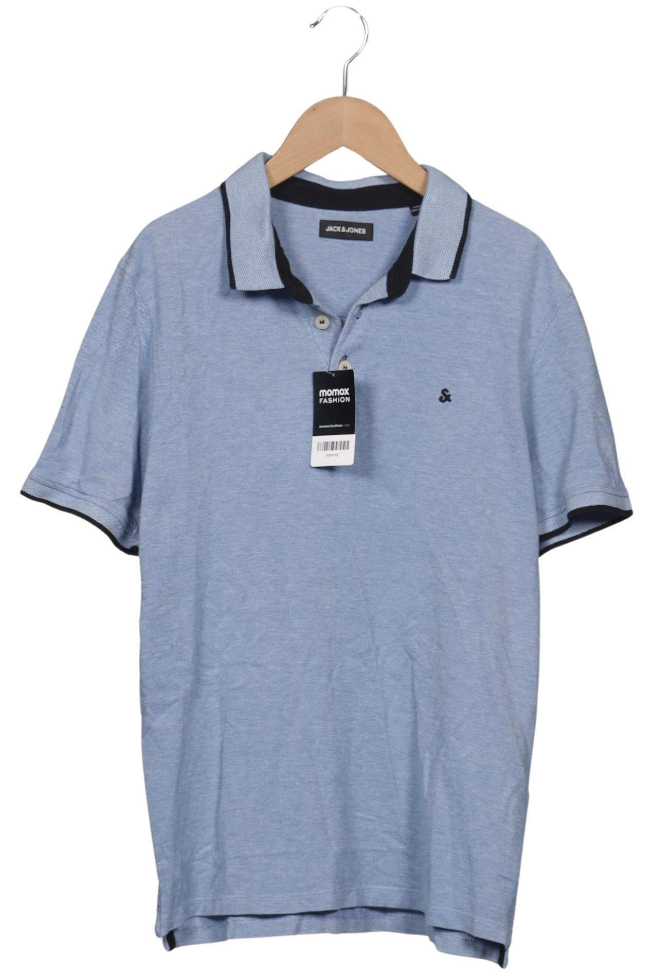 Thumbnail - Jack &amp; Jones Herren Poloshirt, hellblau, Gr. 52