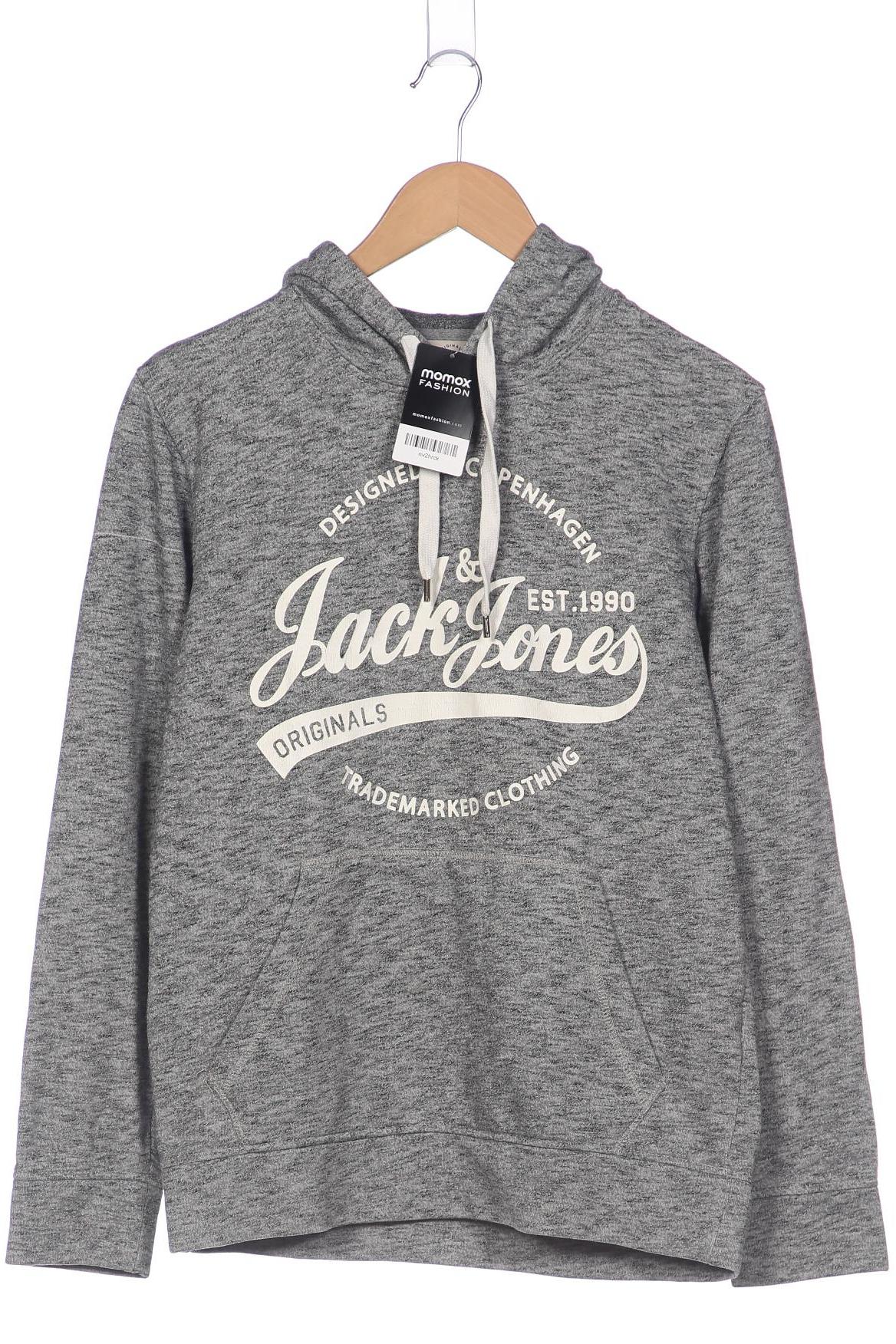 

Jack & Jones Herren Kapuzenpullover, grau, Gr. 48