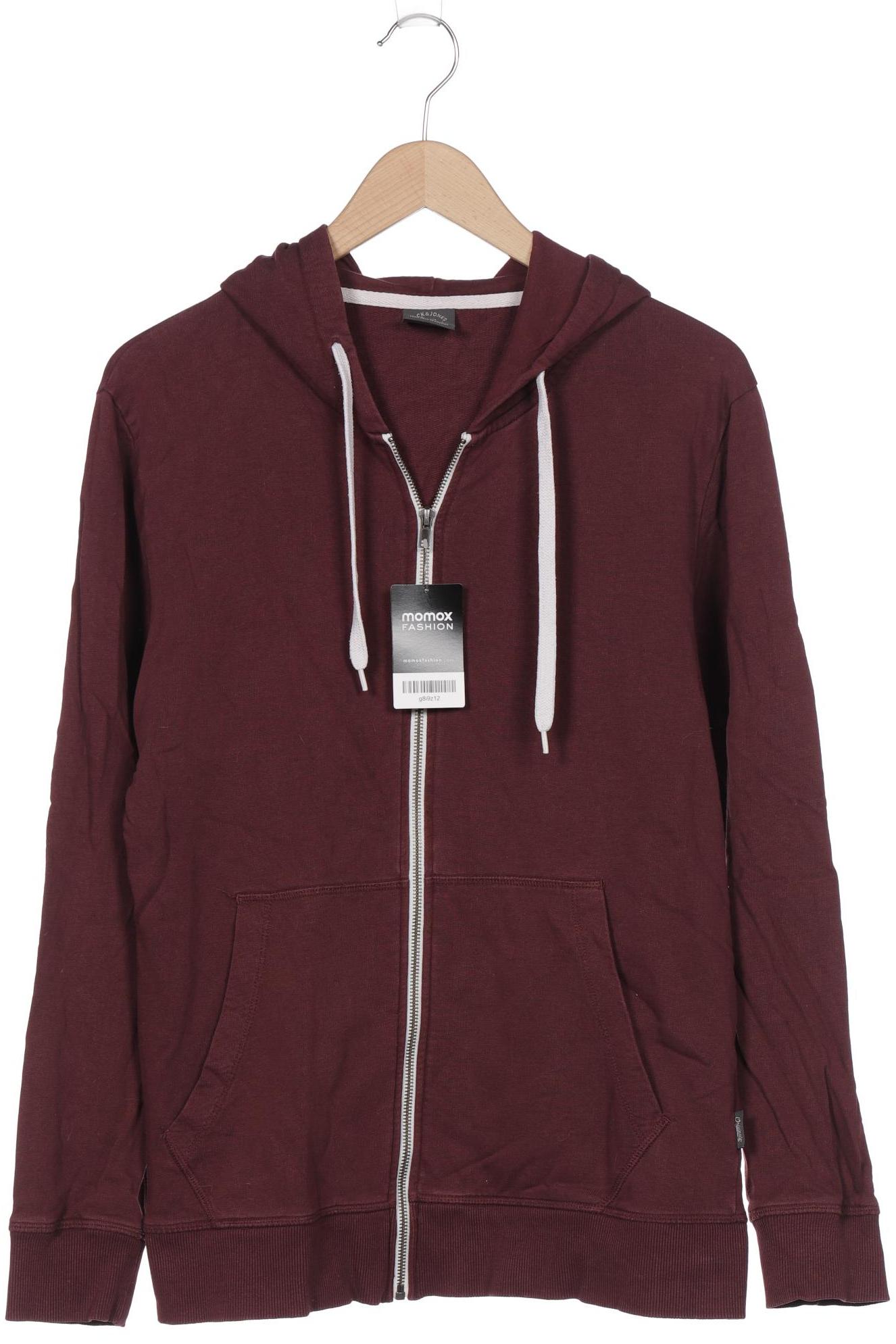 

Jack & Jones Herren Kapuzenpullover, bordeaux, Gr. 52