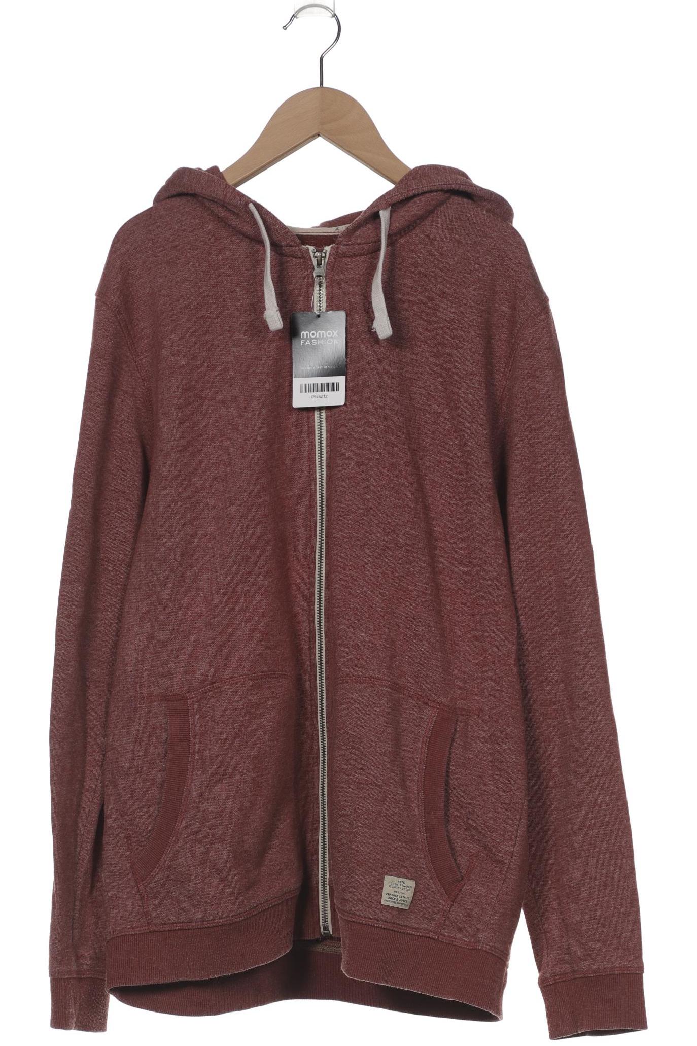 

Jack & Jones Herren Kapuzenpullover, bordeaux, Gr. 54