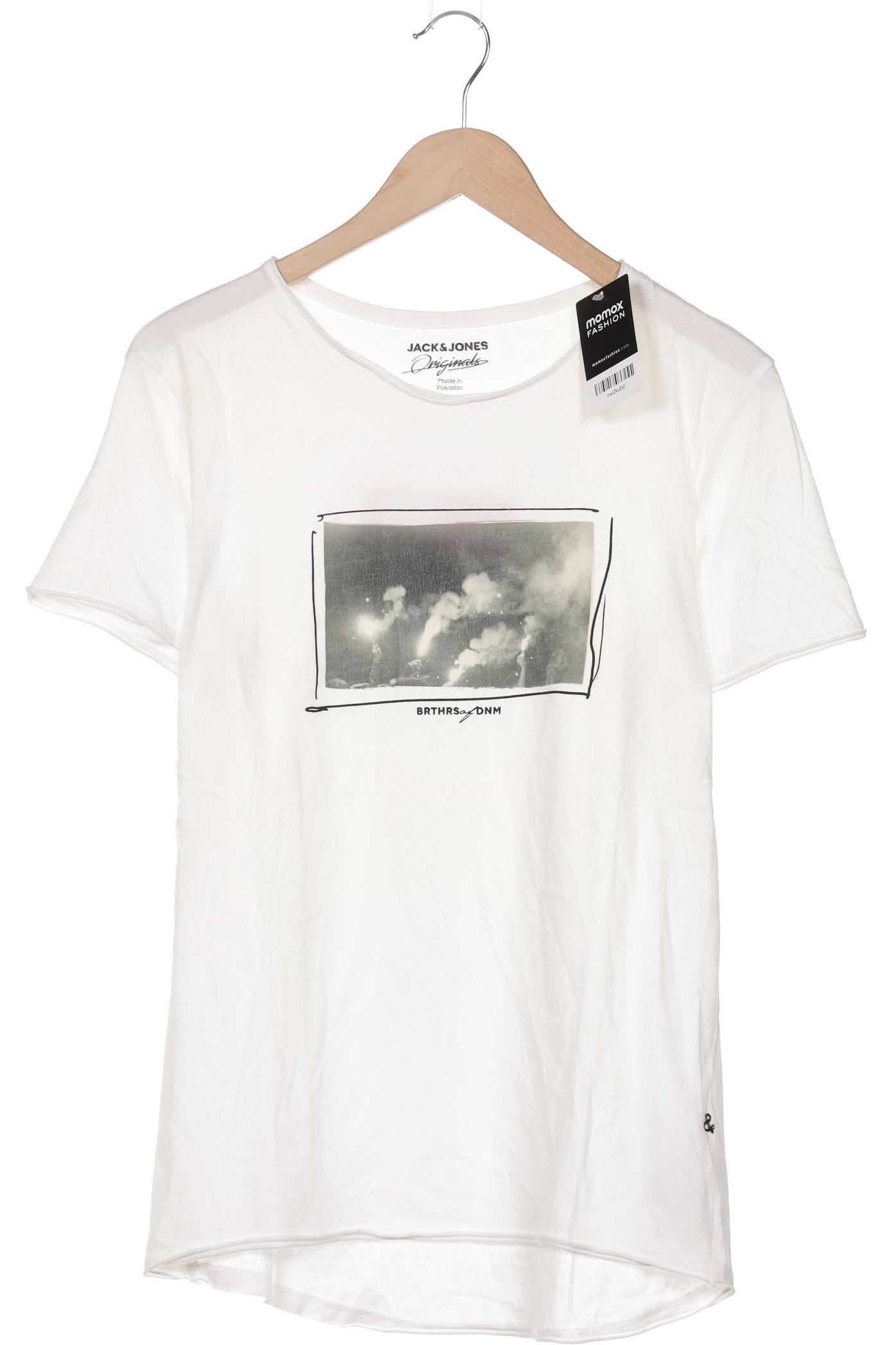 

Jack & Jones Herren T-Shirt, cremeweiß, Gr. 48