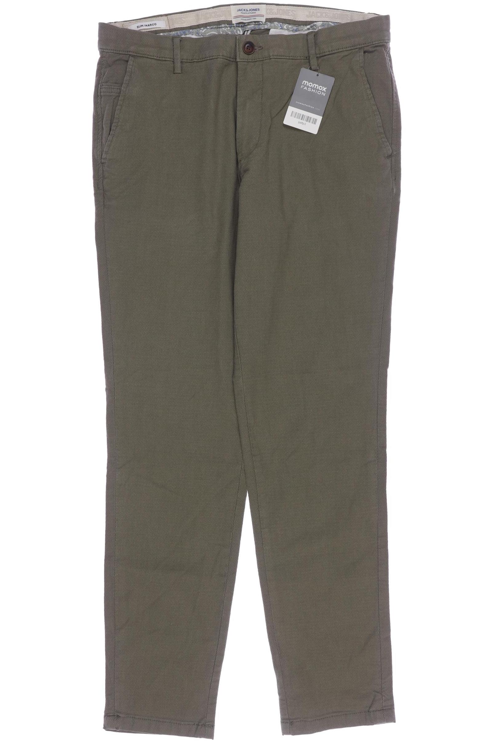 

Jack & Jones Herren Stoffhose, grün, Gr. 33