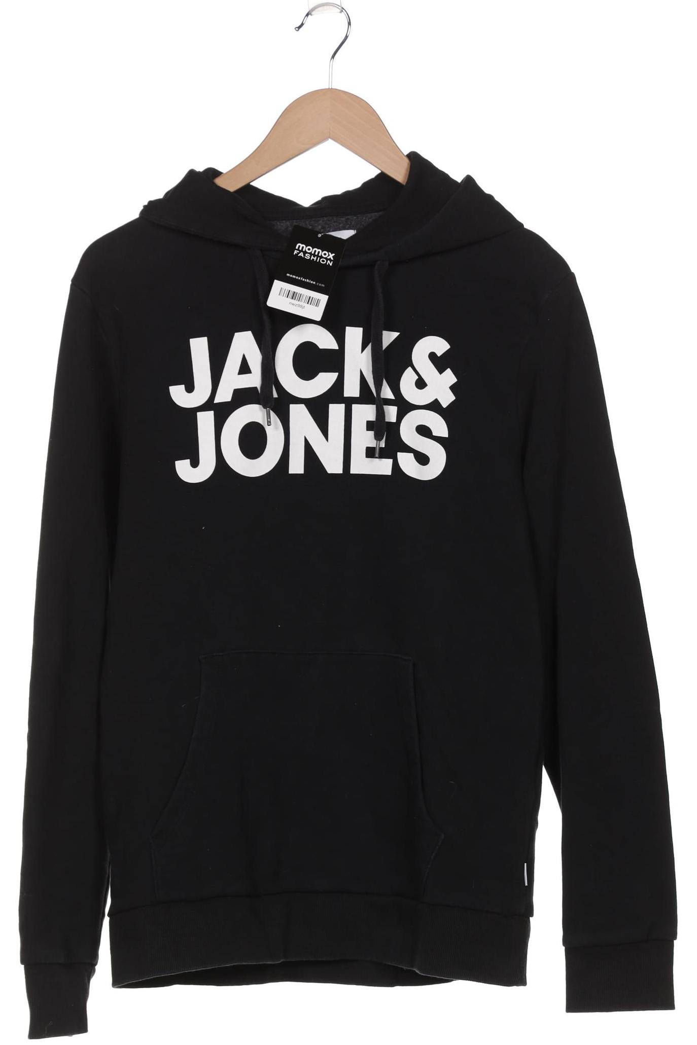 

Jack & Jones Herren Kapuzenpullover, schwarz, Gr. 48