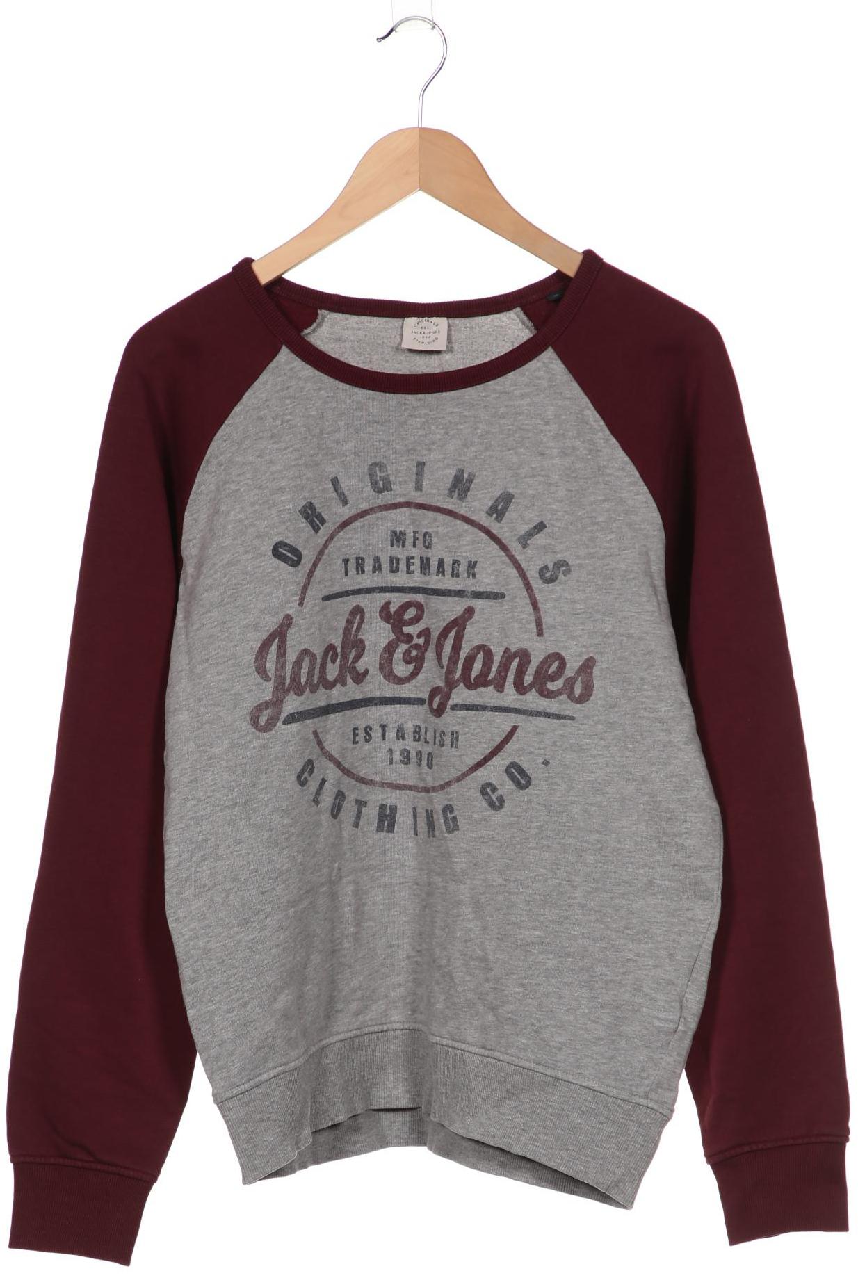 

JACK & JONES Herren Sweatshirt, grau