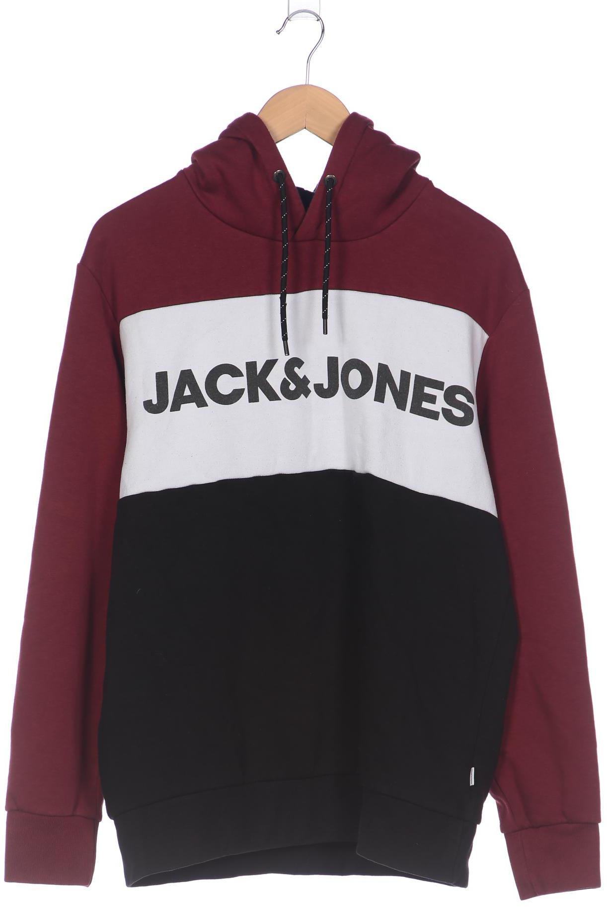 

Jack & Jones Herren Kapuzenpullover, schwarz, Gr. 54