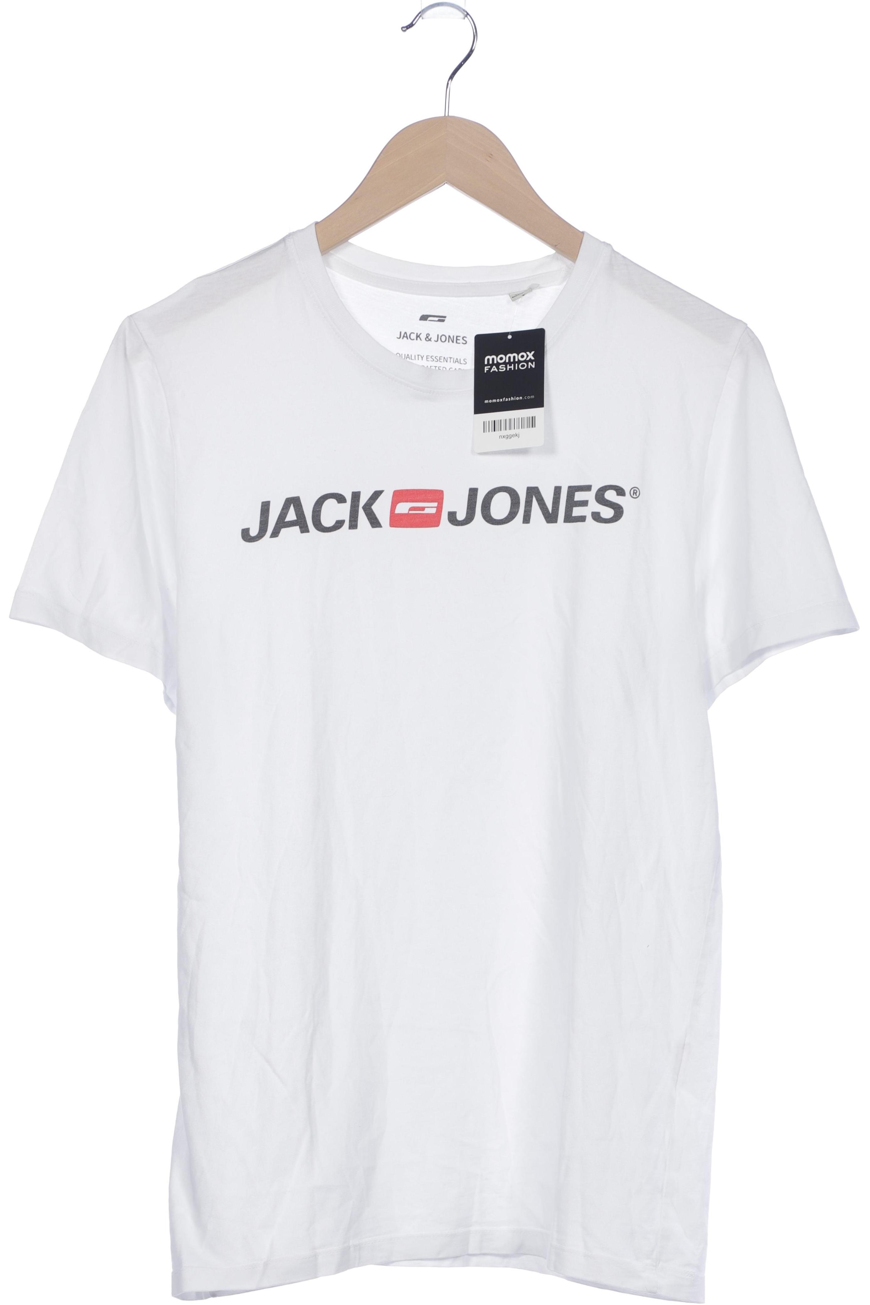 Thumbnail - Jack &amp; Jones Herren T-Shirt, weiß, Gr. 52