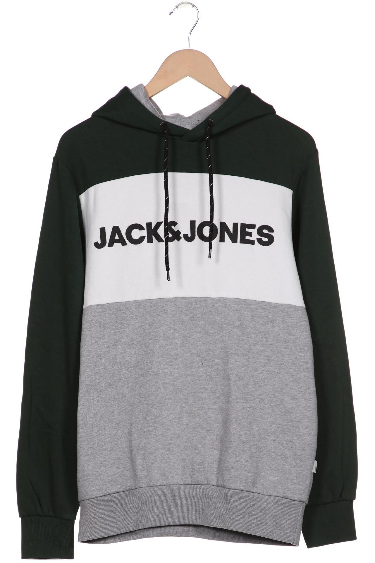 

JACK & JONES Herren Kapuzenpullover, grau