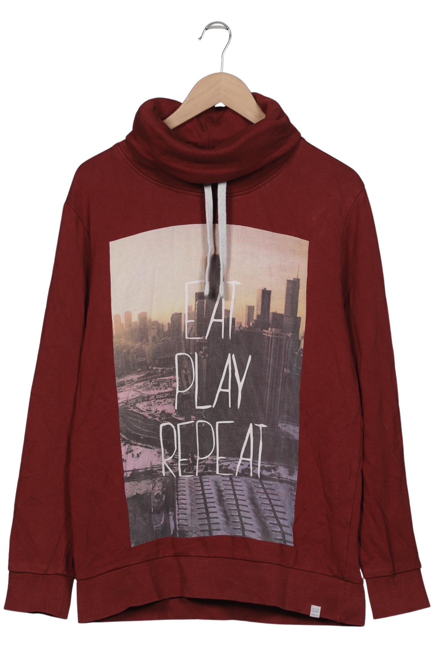 

Jack & Jones Herren Sweatshirt, rot, Gr. 52