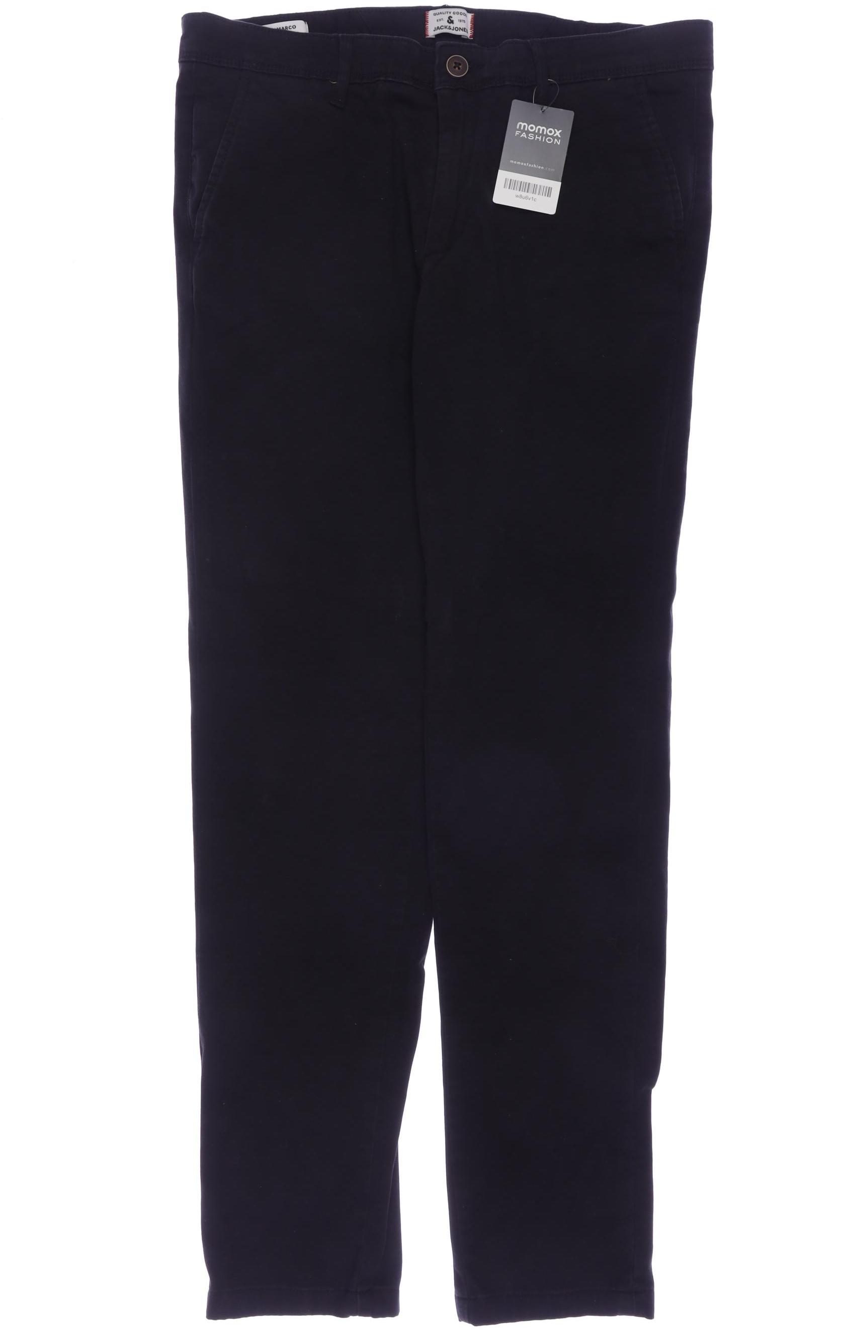 

Jack & Jones Herren Stoffhose, schwarz, Gr. 33