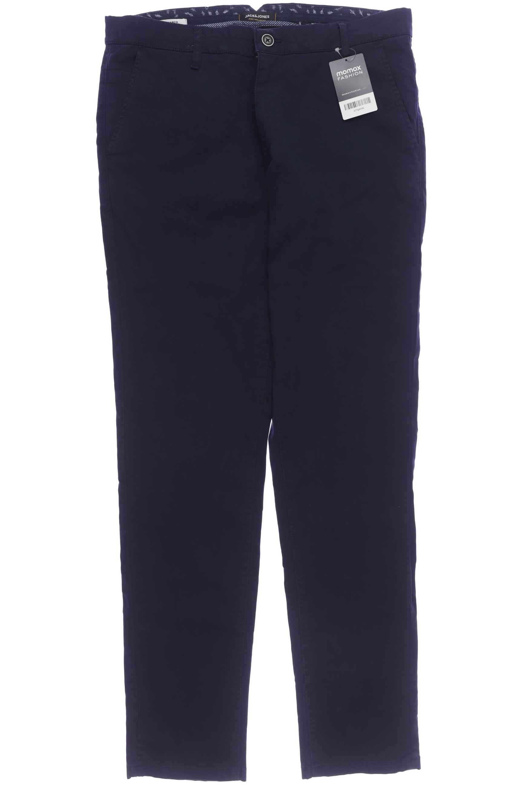 

Jack & Jones Herren Stoffhose, marineblau, Gr. 33