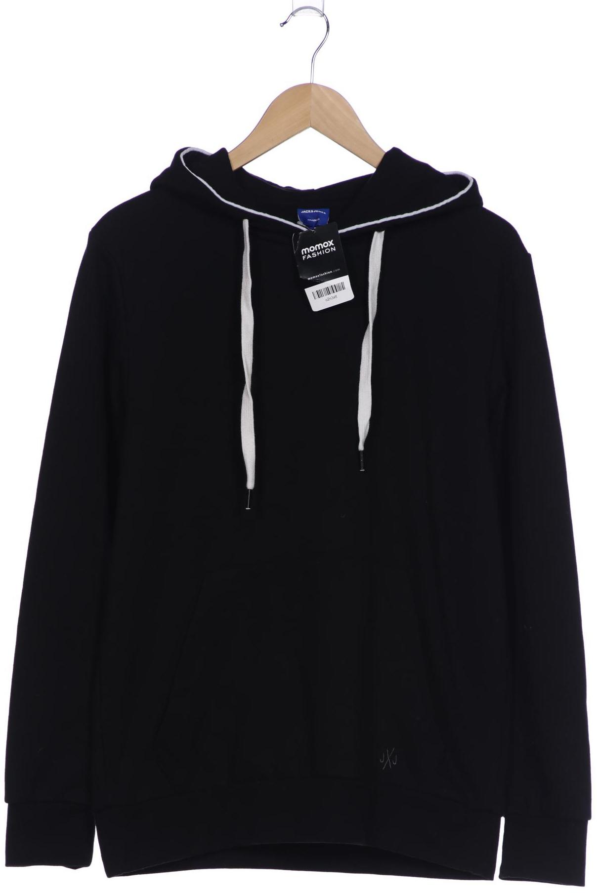 

Jack & Jones Herren Kapuzenpullover, schwarz, Gr. 52