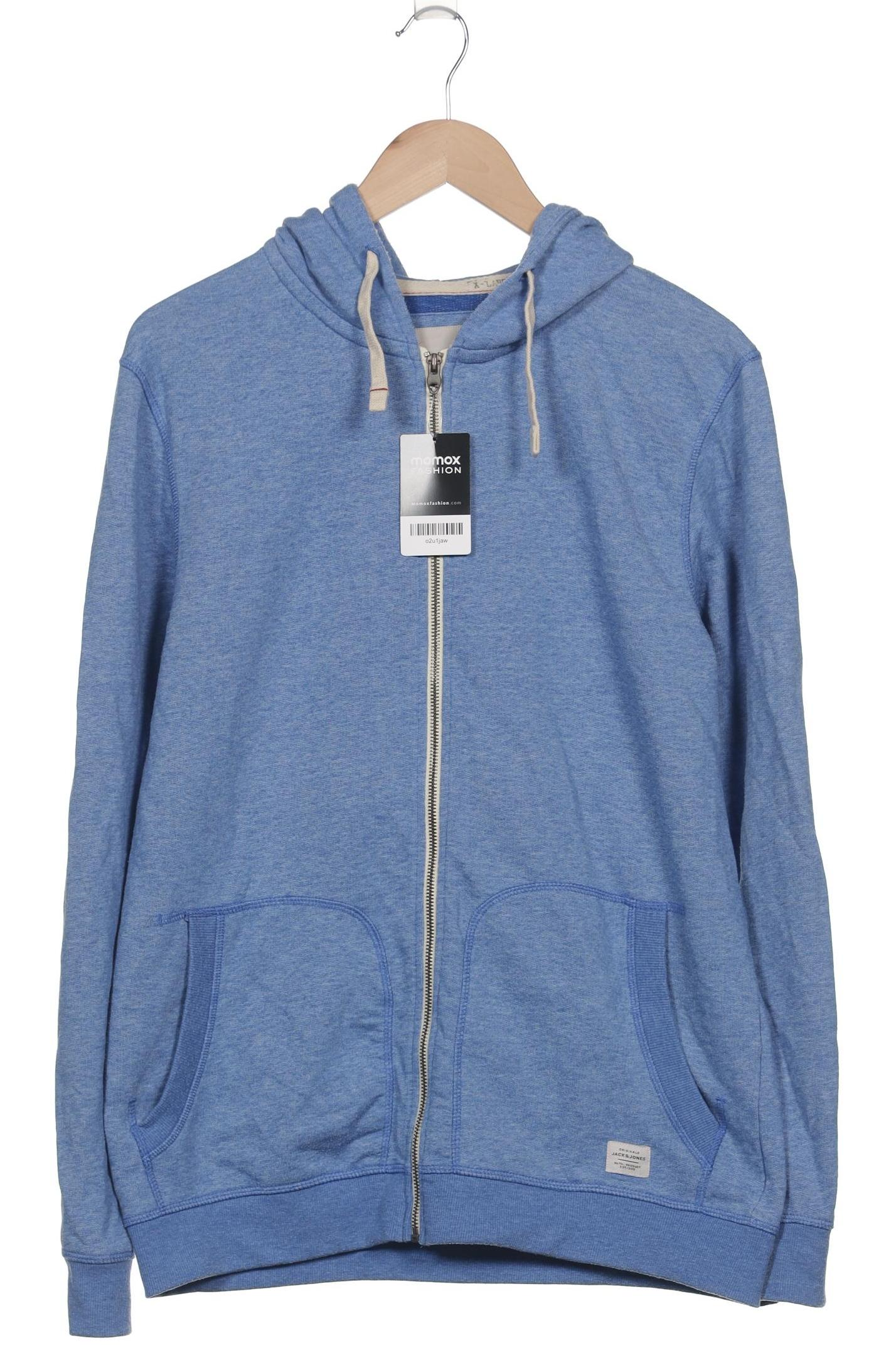 

Jack & Jones Herren Kapuzenpullover, blau, Gr. 54