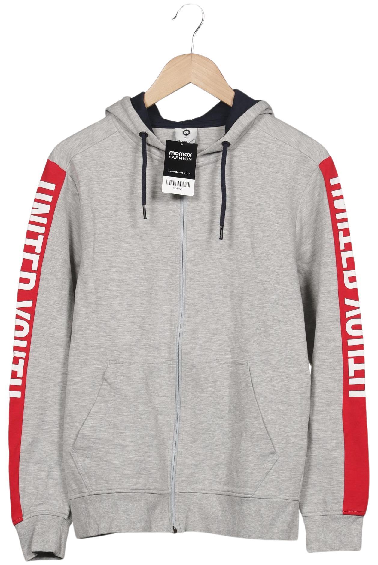 

Jack & Jones Herren Kapuzenpullover, grau, Gr. 46