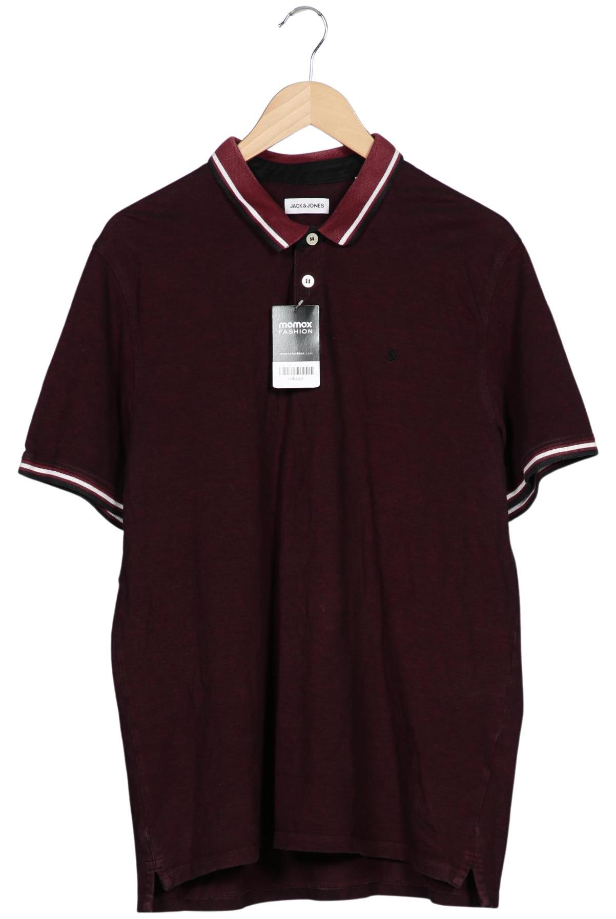 Thumbnail - Jack &amp; Jones Herren Poloshirt, bordeaux, Gr. 56