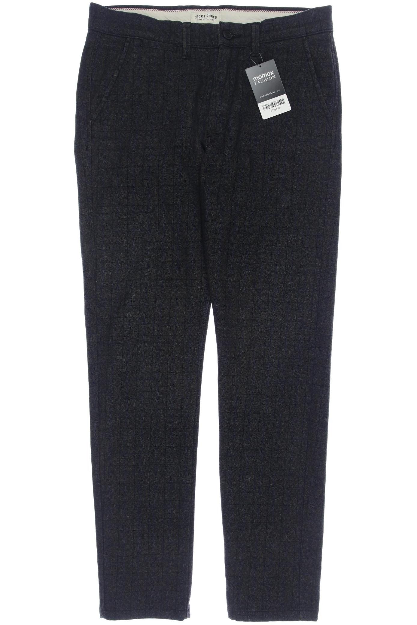 

Jack & Jones Herren Stoffhose, schwarz, Gr. 30