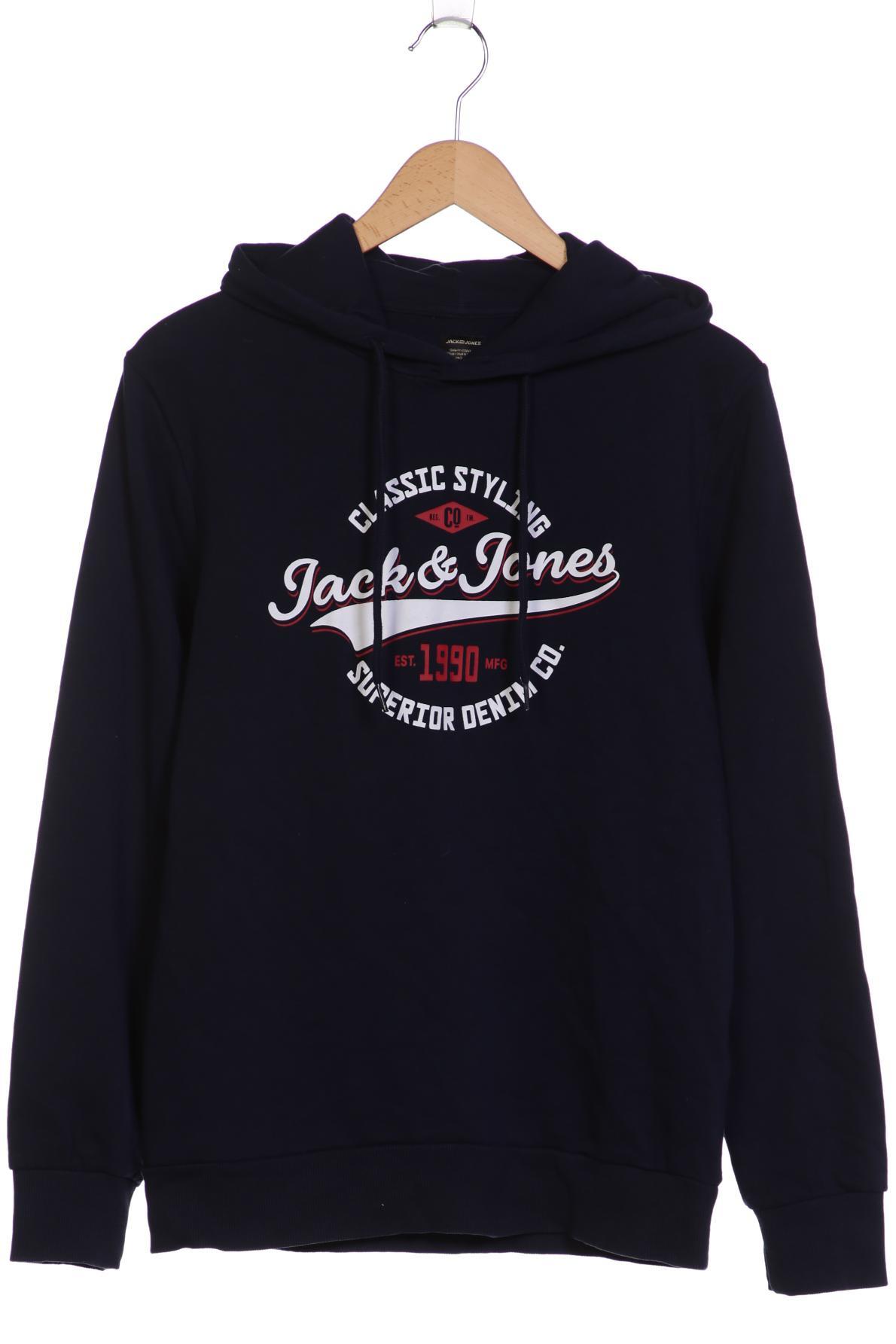 

Jack & Jones Herren Kapuzenpullover, marineblau, Gr. 48