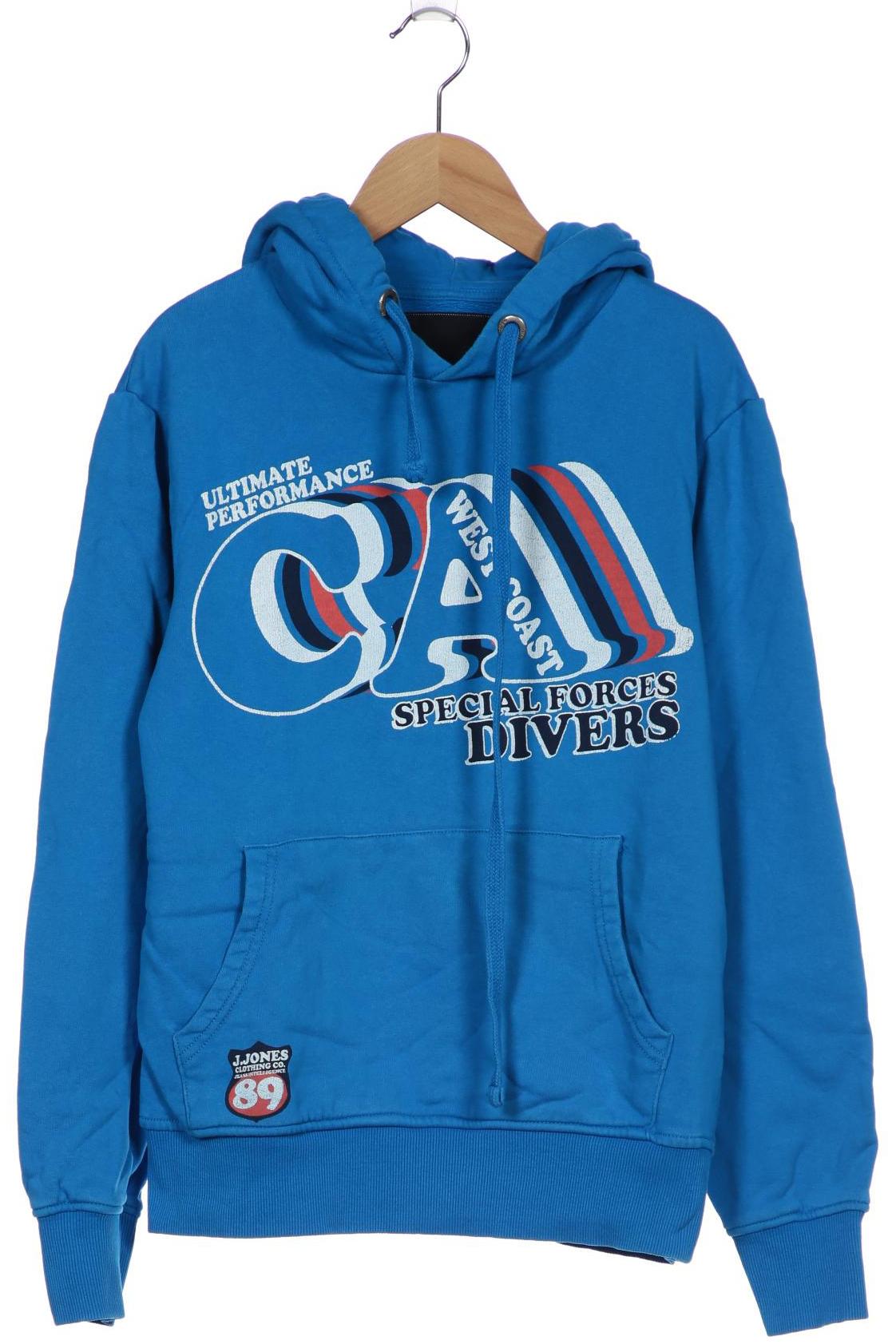 

Jack & Jones Herren Kapuzenpullover, blau, Gr. 46