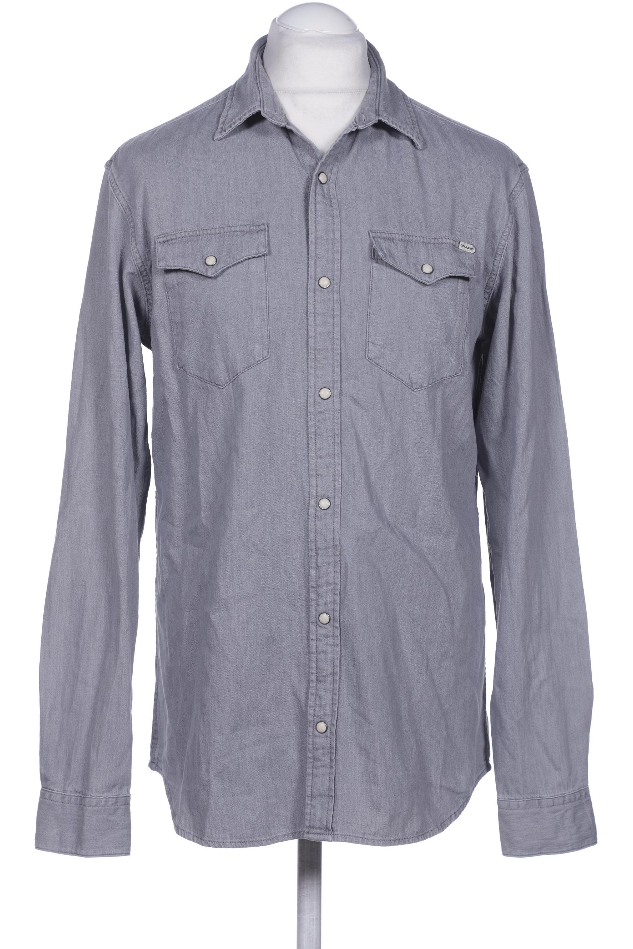 

JACK & JONES Herren Hemd, grau