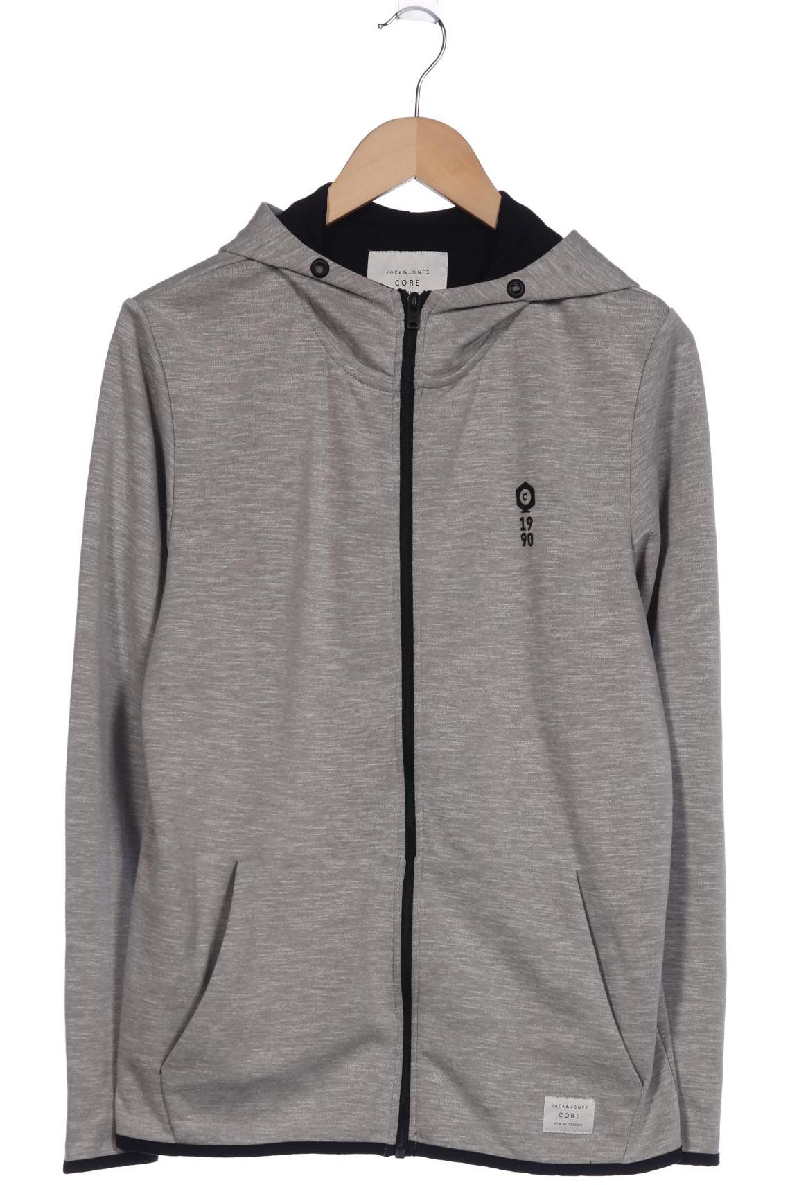 

Jack & Jones Herren Kapuzenpullover, grau, Gr. 46