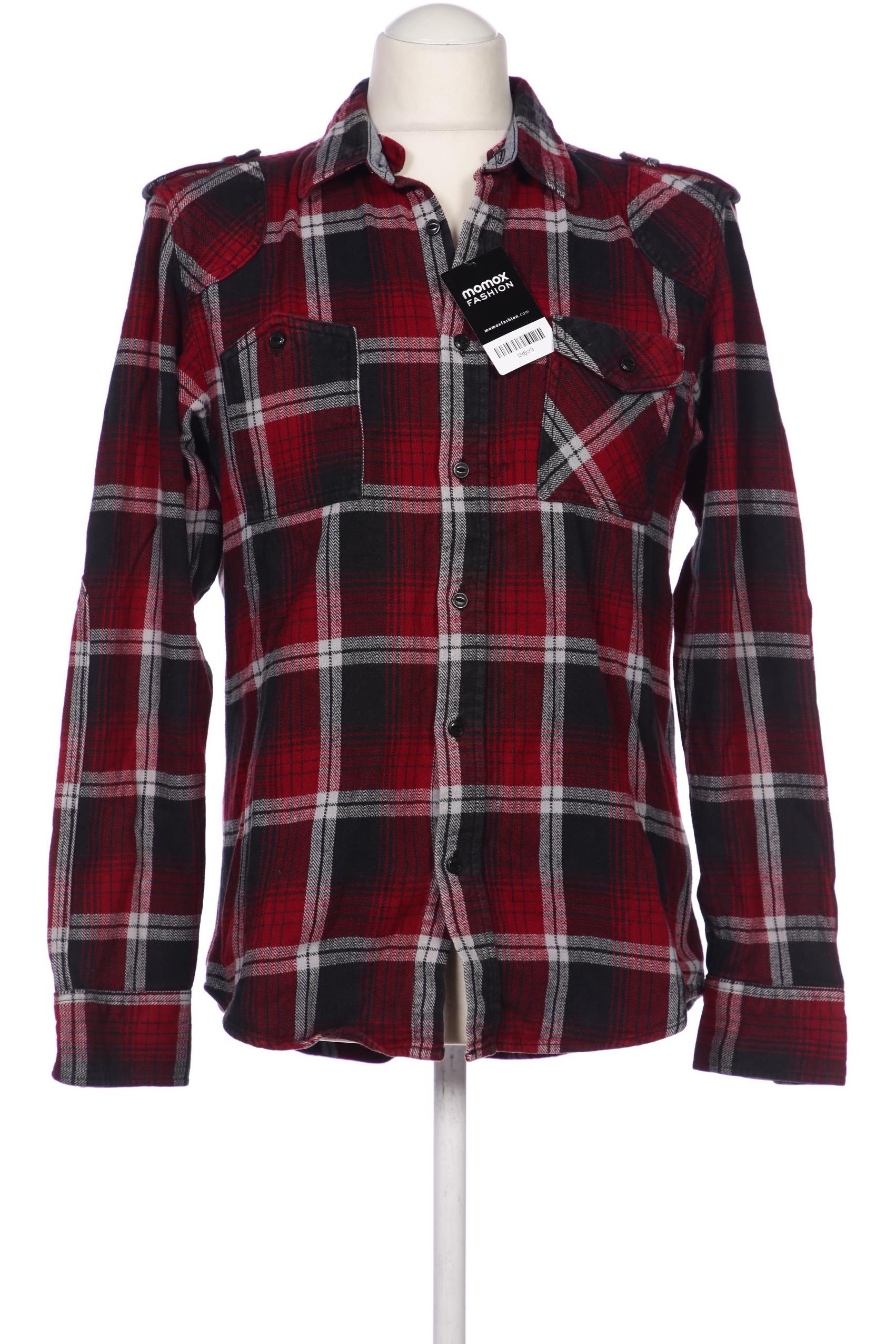 

Jack & Jones Herren Hemd, bordeaux, Gr. 52