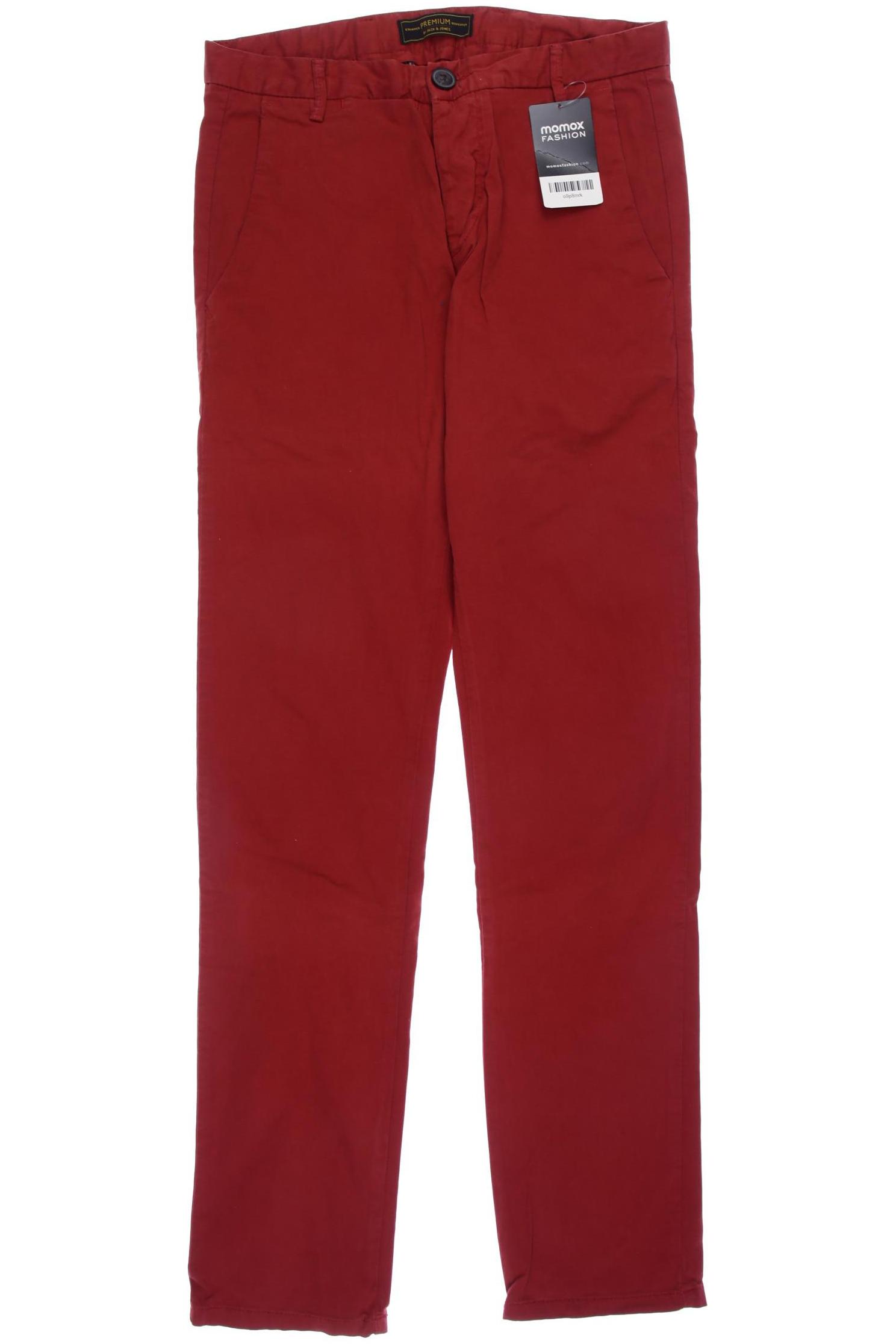 

JACK & JONES Herren Stoffhose, rot