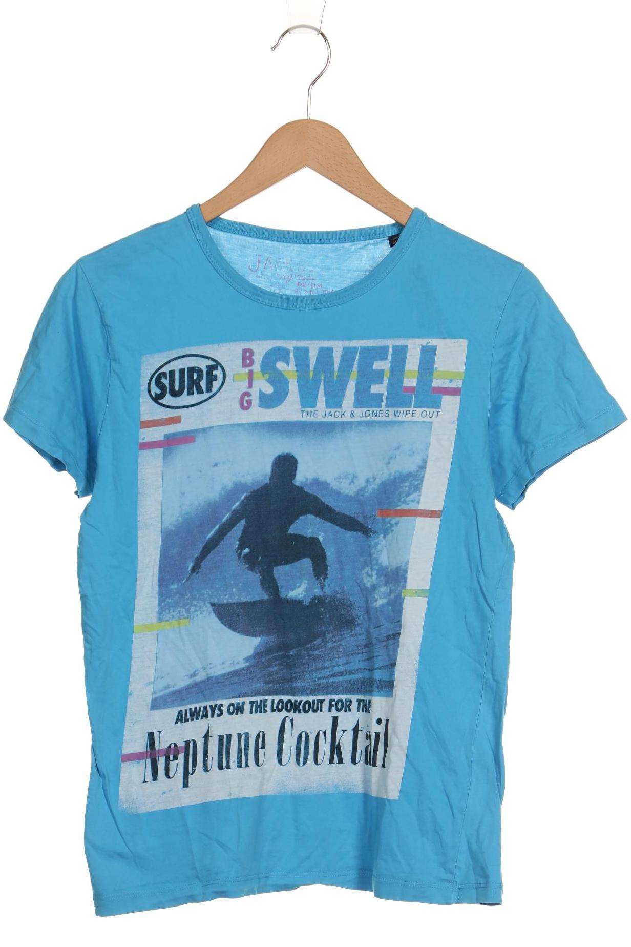 

Jack & Jones Herren T-Shirt, blau, Gr. 48