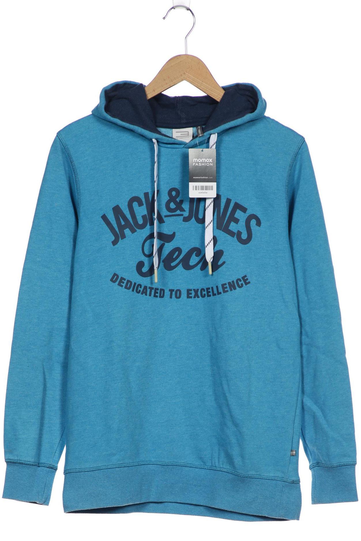 

Jack & Jones Herren Kapuzenpullover, blau