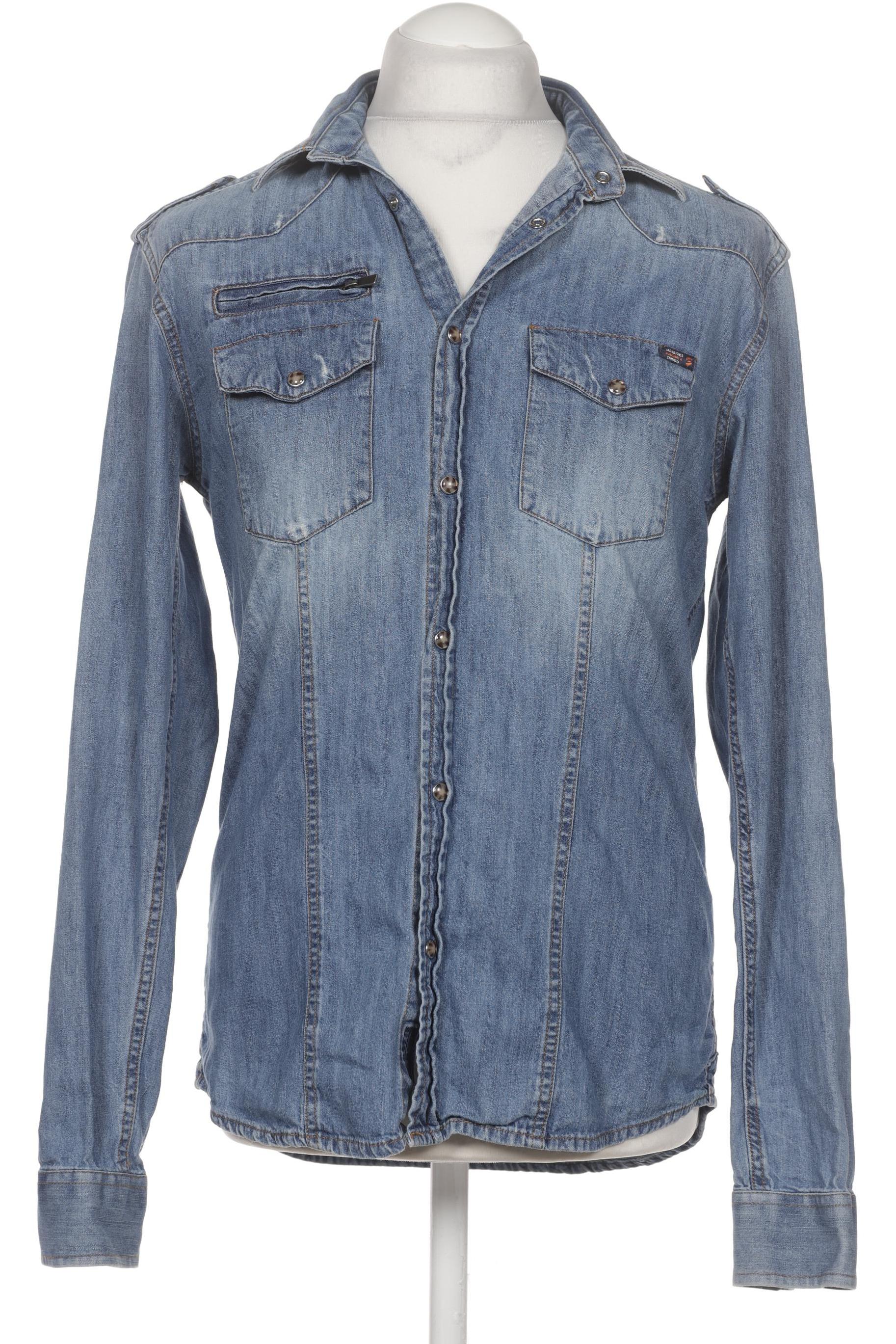 

Jack & Jones Herren Hemd, blau, Gr. 48
