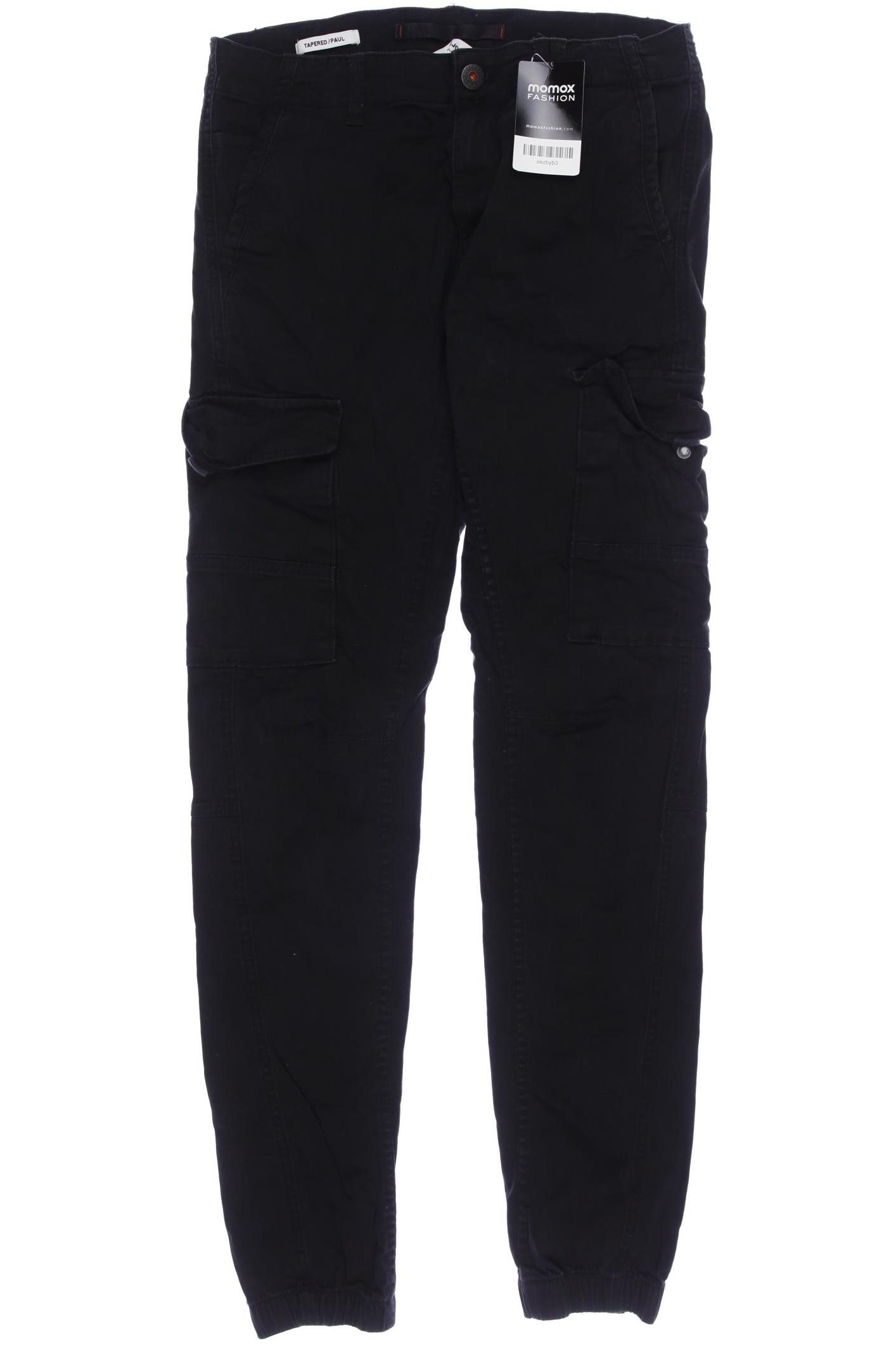 

Jack & Jones Herren Stoffhose, schwarz, Gr. 30