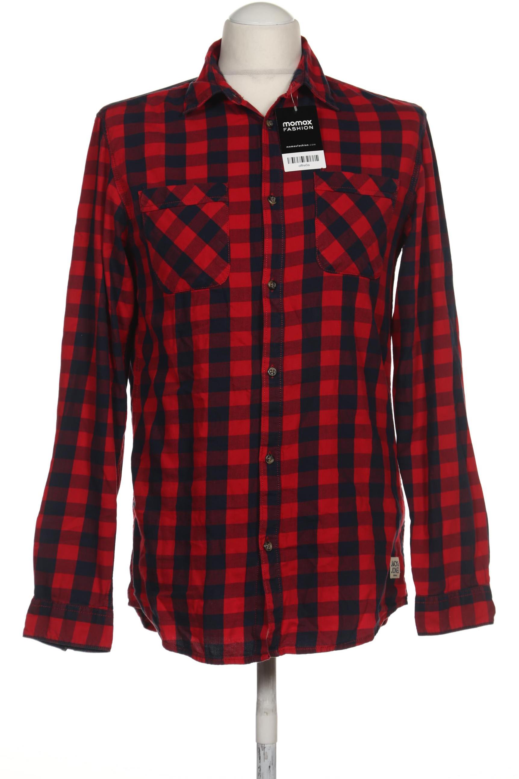 

JACK & JONES Herren Hemd, rot