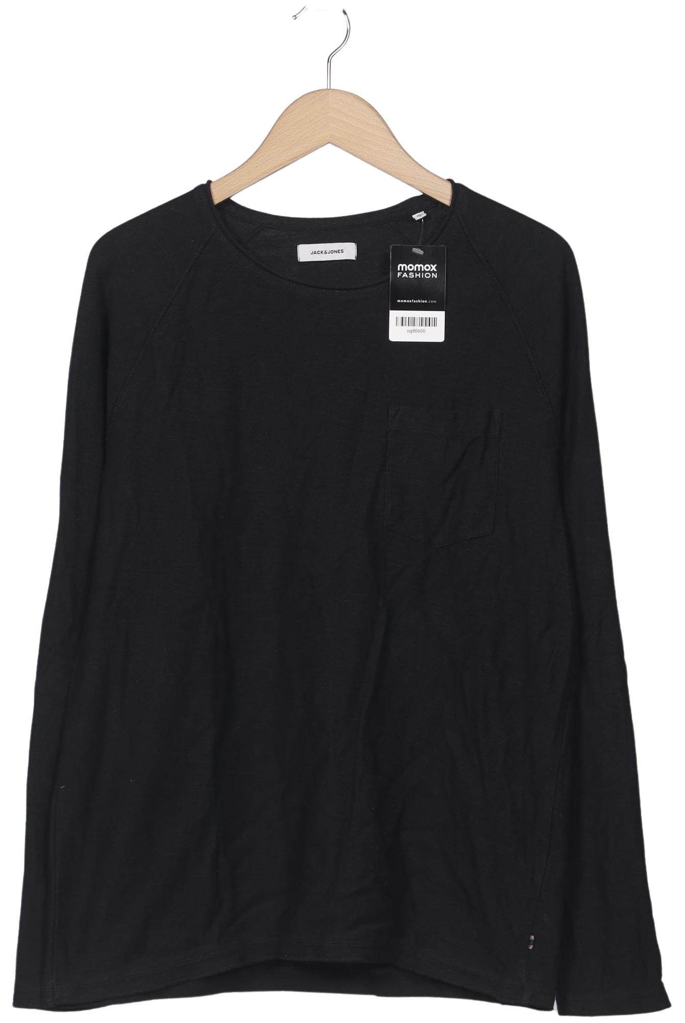 

Jack & Jones Herren Langarmshirt, schwarz, Gr. 54