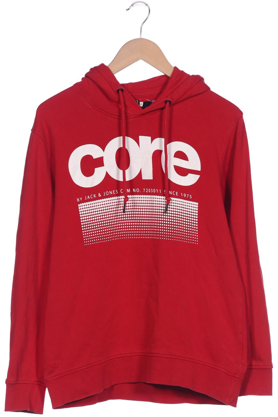 

Jack & Jones Herren Kapuzenpullover, rot, Gr. 52