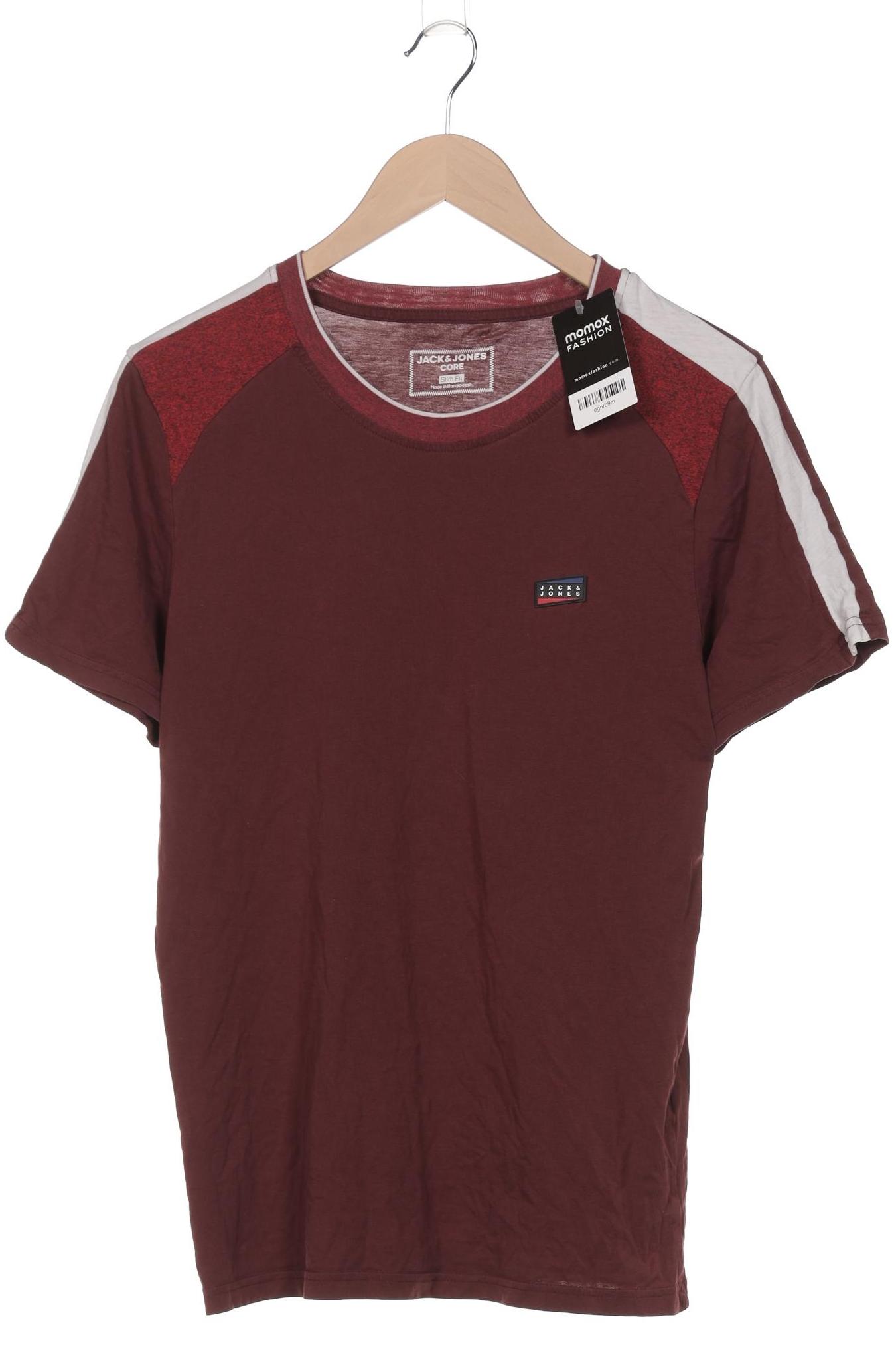 

Jack & Jones Herren T-Shirt, bordeaux, Gr. 48