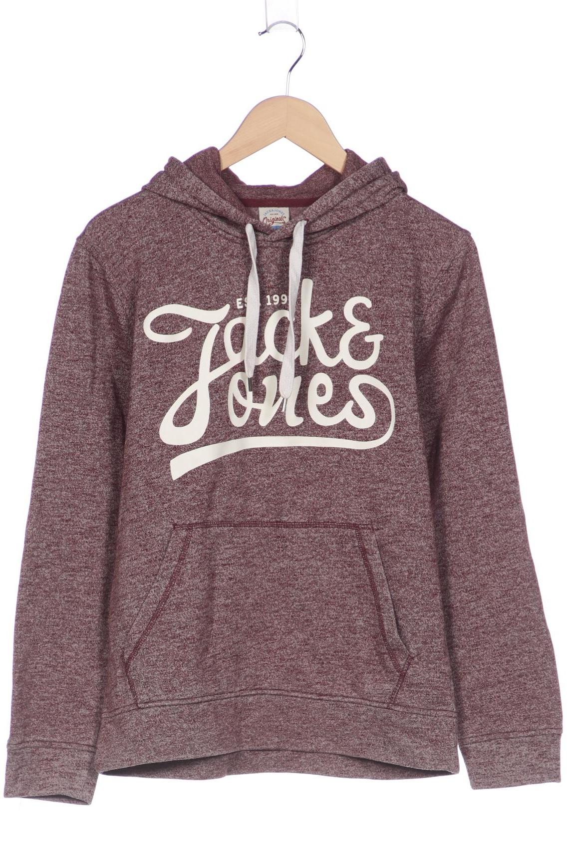 

JACK & JONES Herren Kapuzenpullover, bordeaux