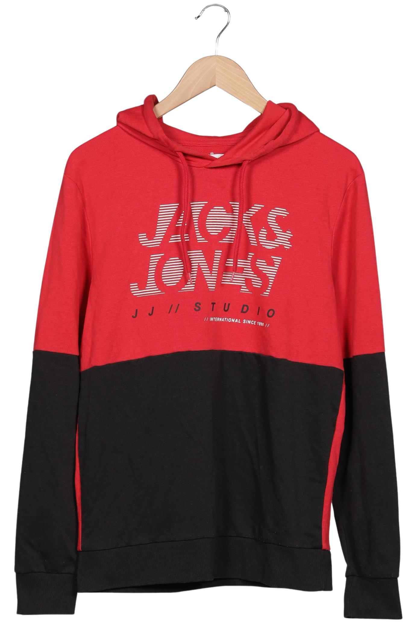 

Jack & Jones Herren Kapuzenpullover, rot, Gr. 48